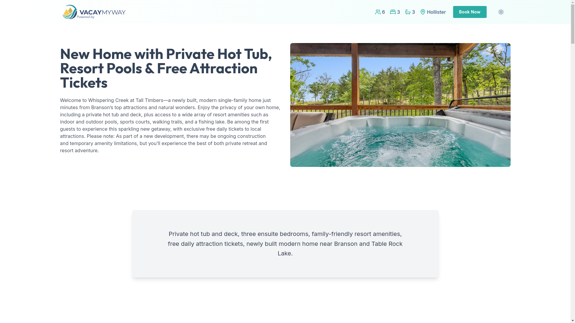website screenshot of https://canyontub.house/
