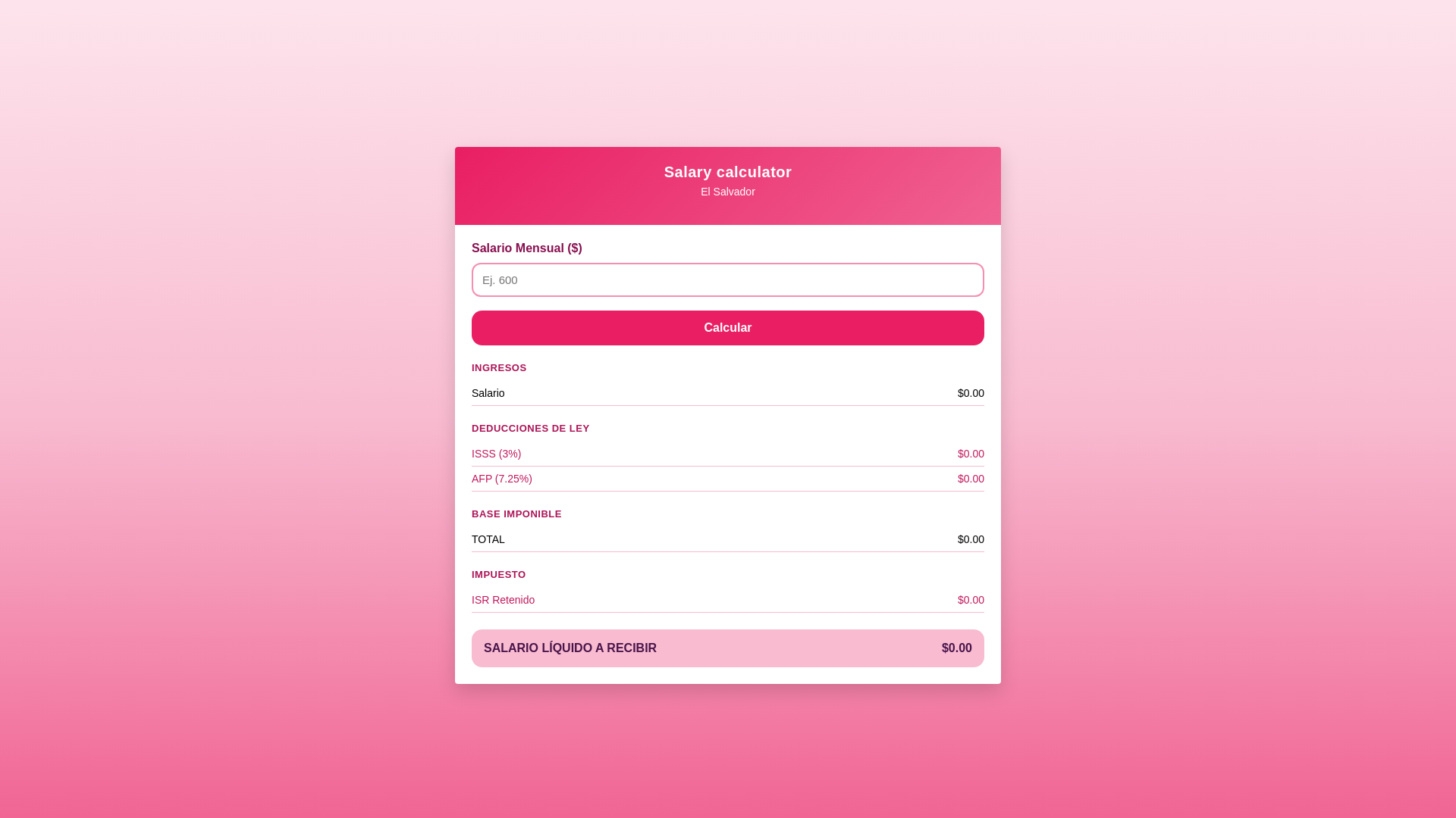 website screenshot of https://calculateursysteme.com