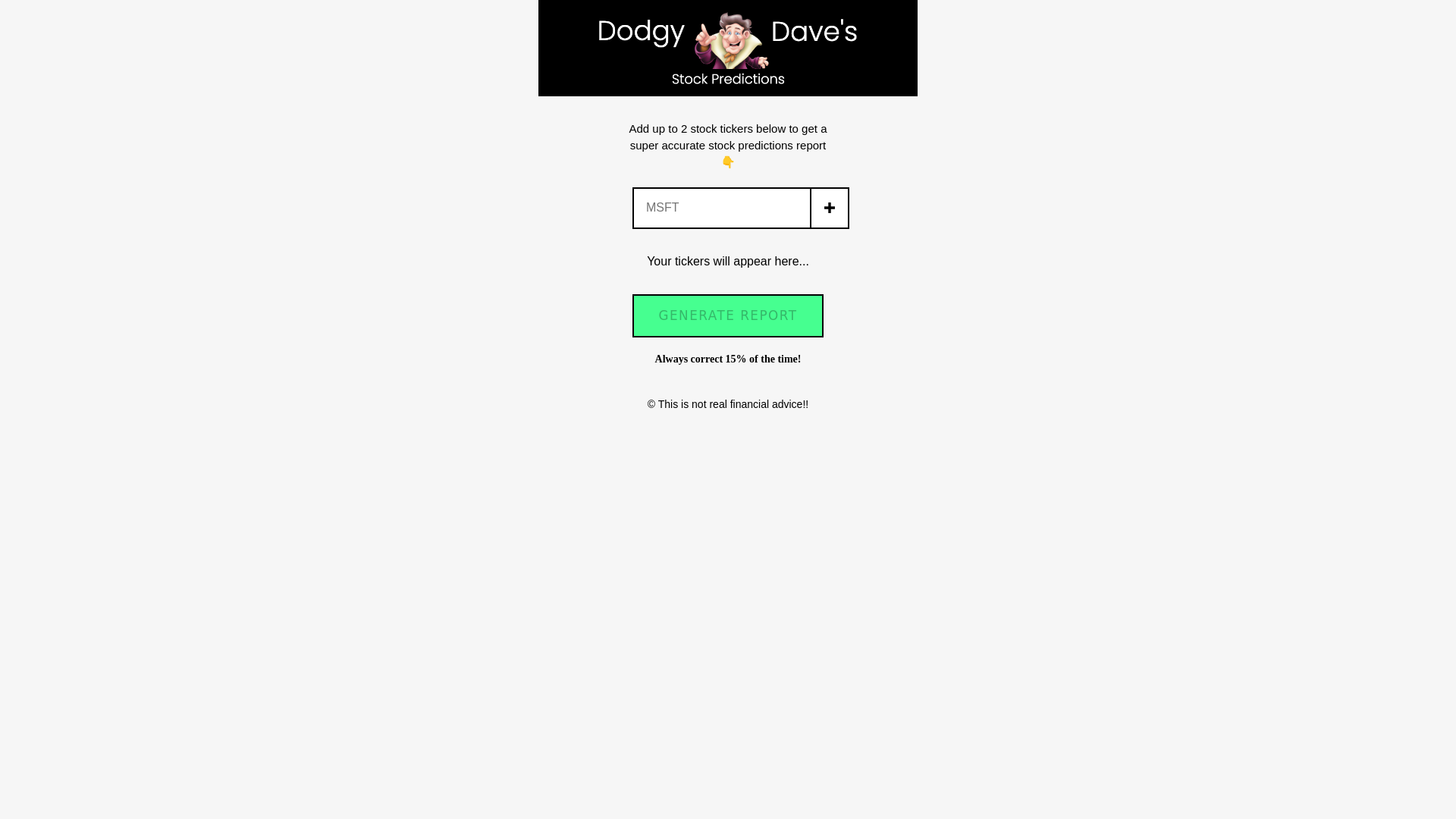 website screenshot of https://stock-prediction-app-2u4.pages.dev/