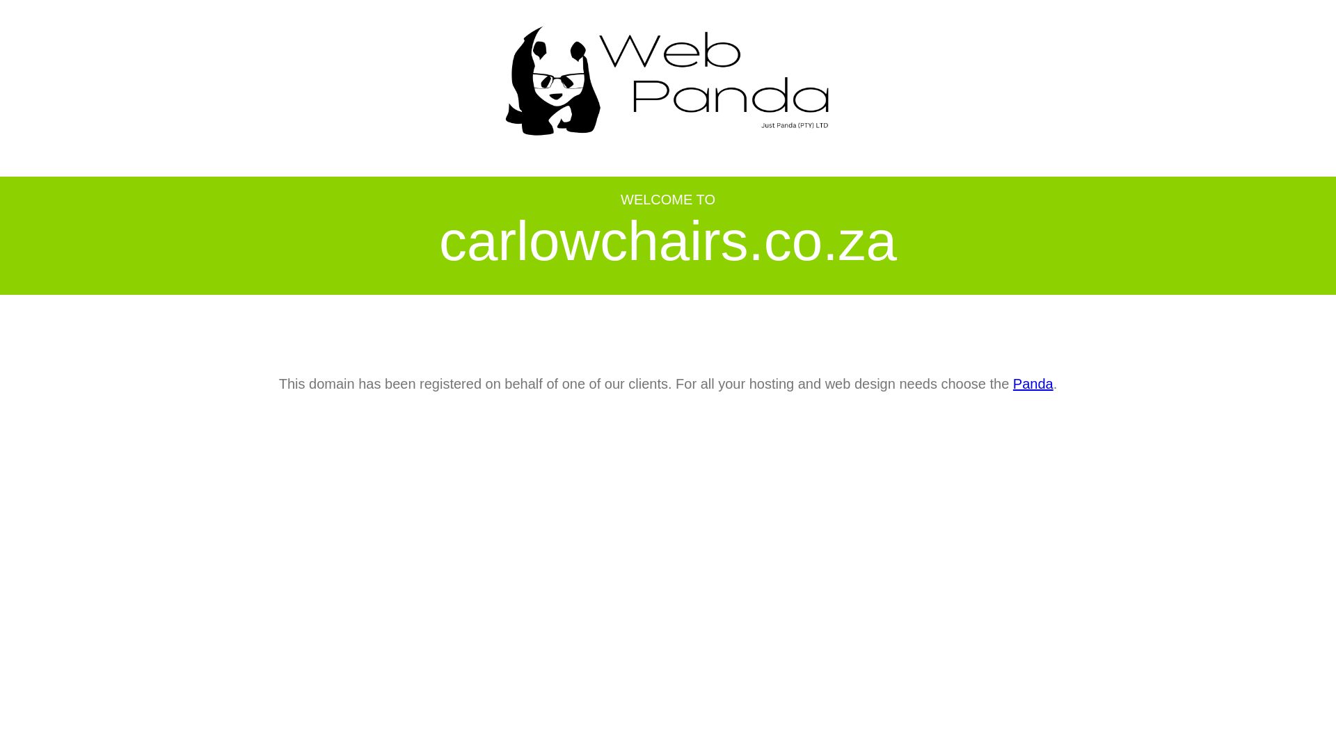 website screenshot of https://carlowchairs.co.za/