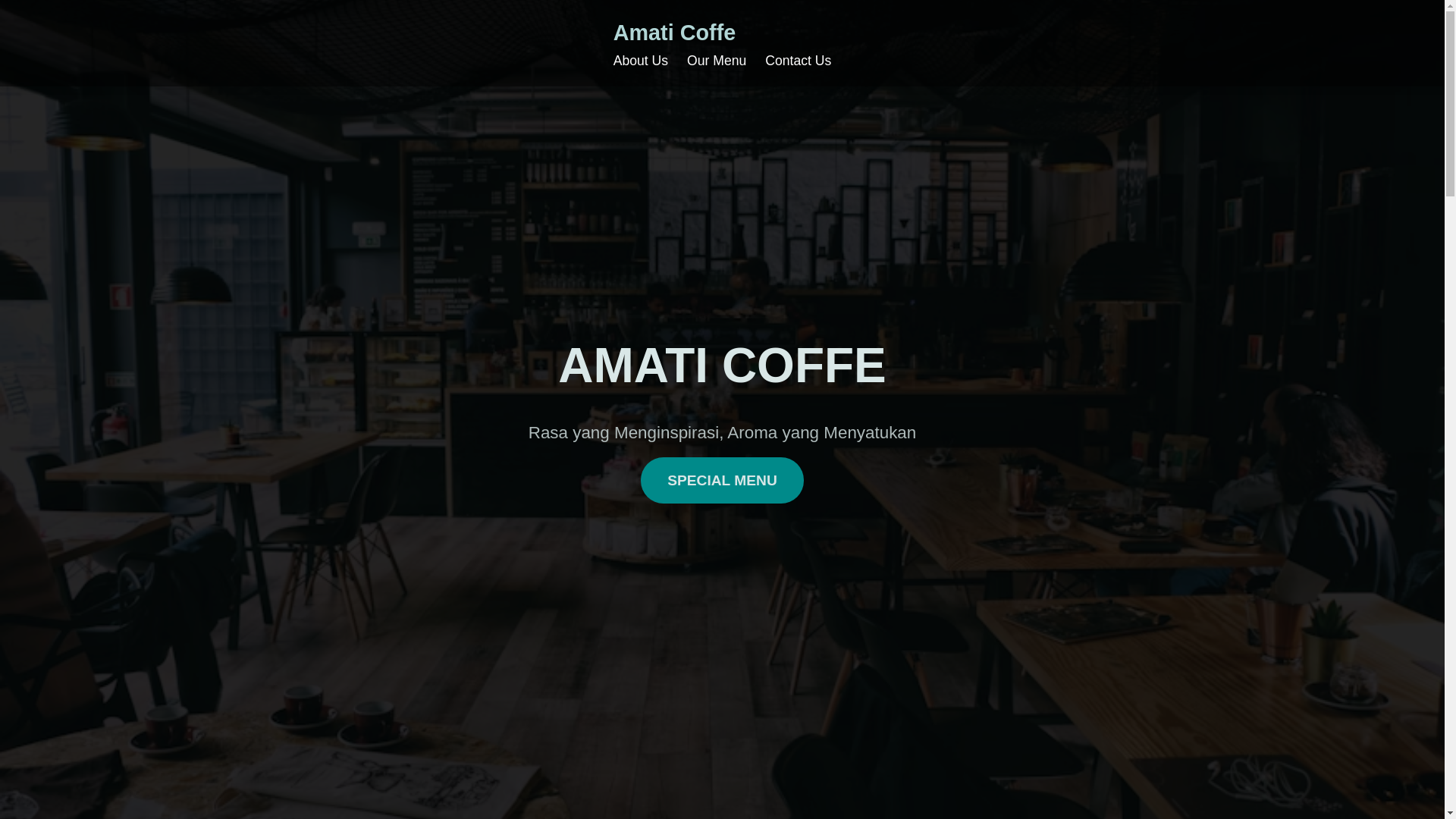 website screenshot of https://amaticoffee.pages.dev/
