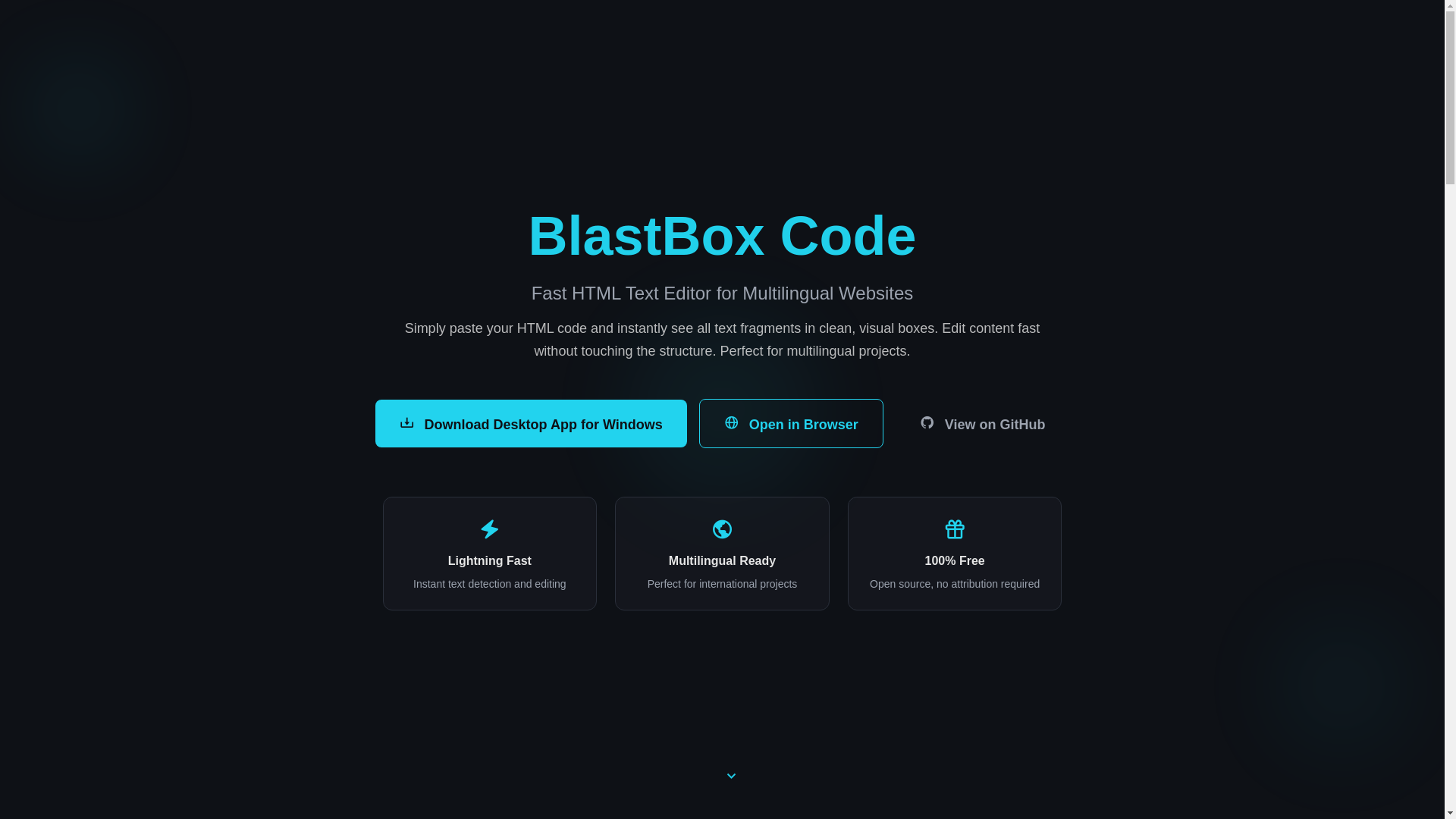 website screenshot of https://blastbox.sbs/