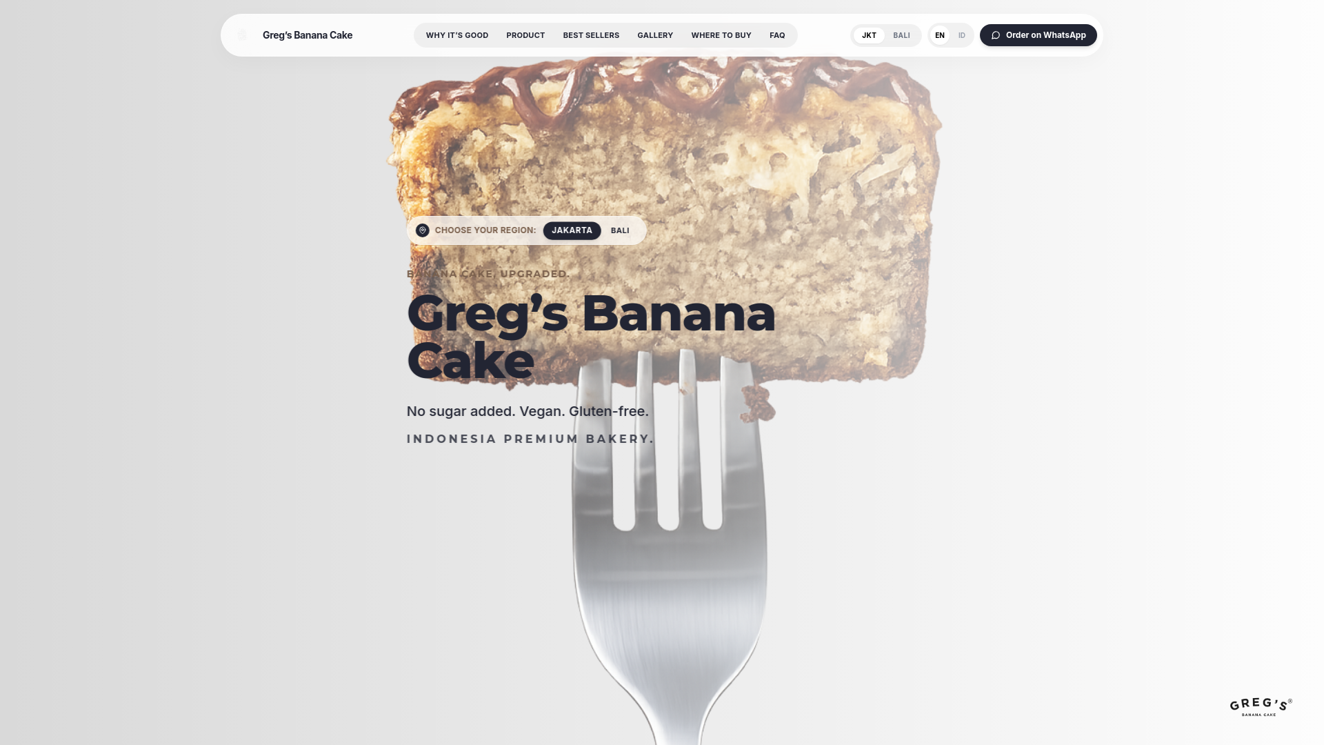 website screenshot of https://greg-s-banana-cakes-fe.pages.dev/