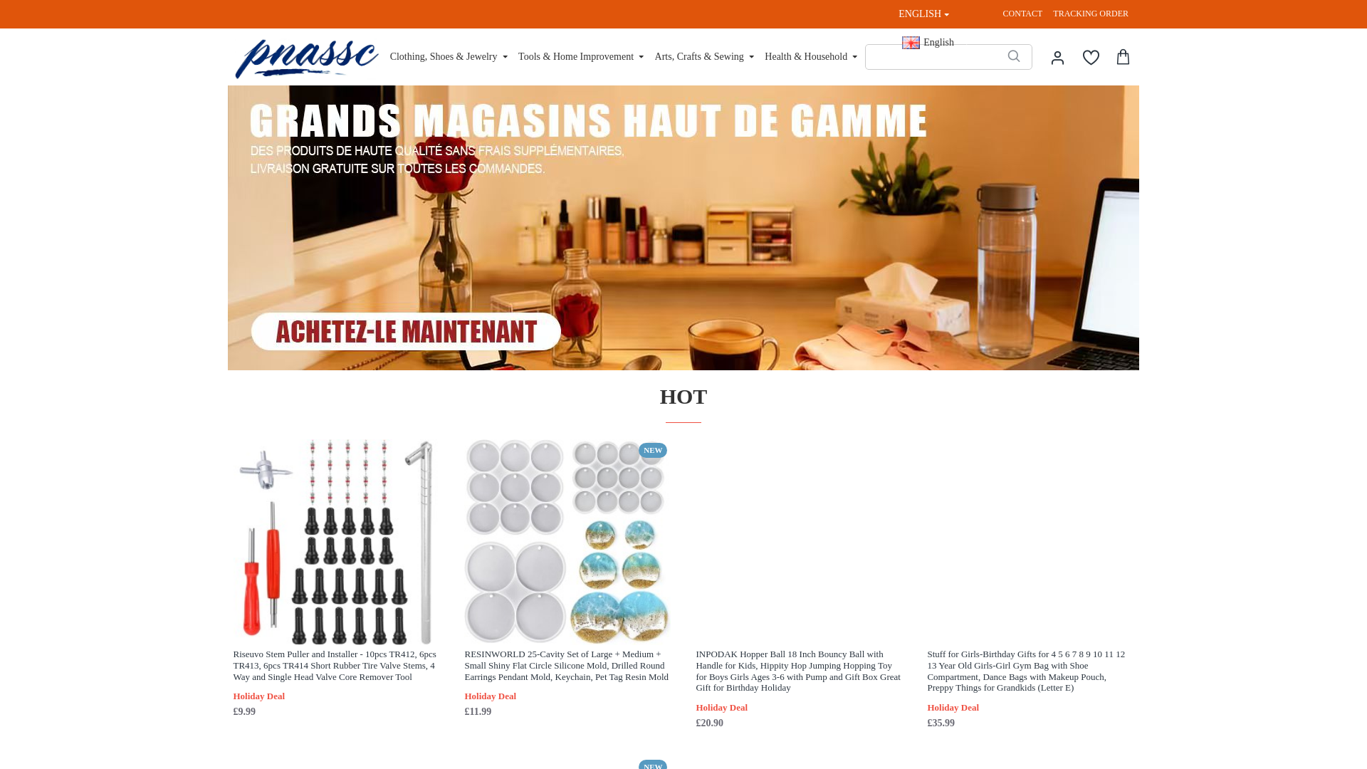 website screenshot of https://pnassc.com/