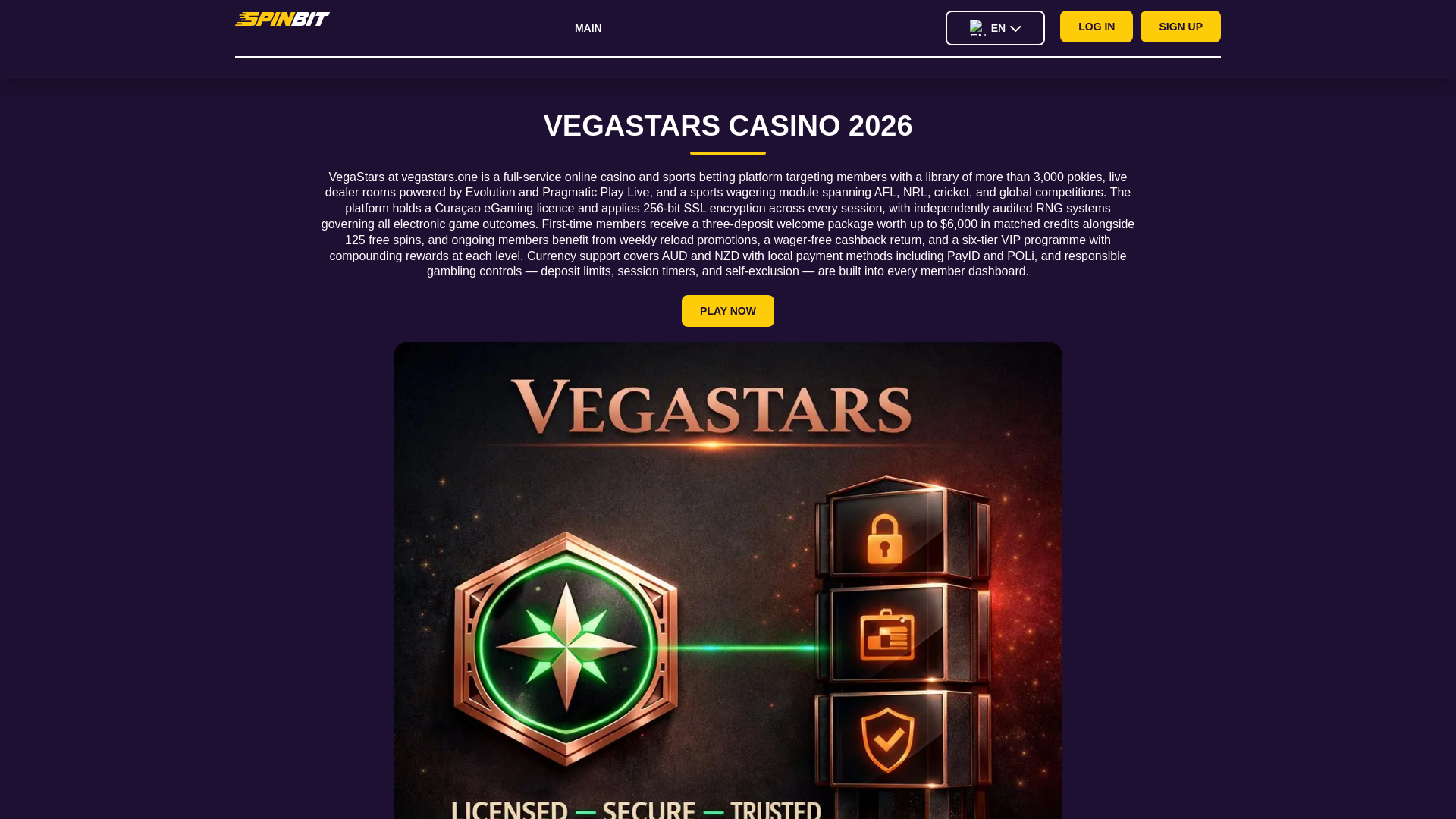 website screenshot of https://spinbit-new-zealand.com/