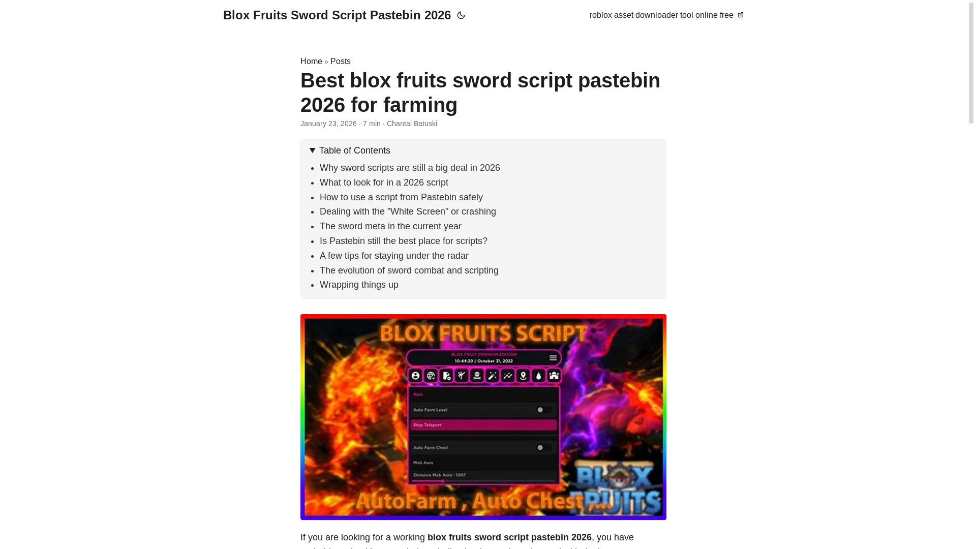 website screenshot of https://blox-fruits-sword-script-pastebin-2026.pages.dev/