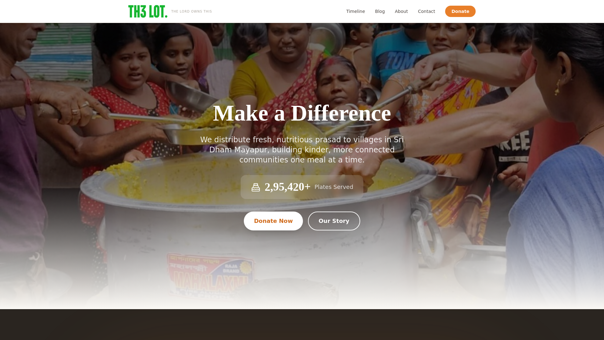 website screenshot of https://th3lot.pages.dev/
