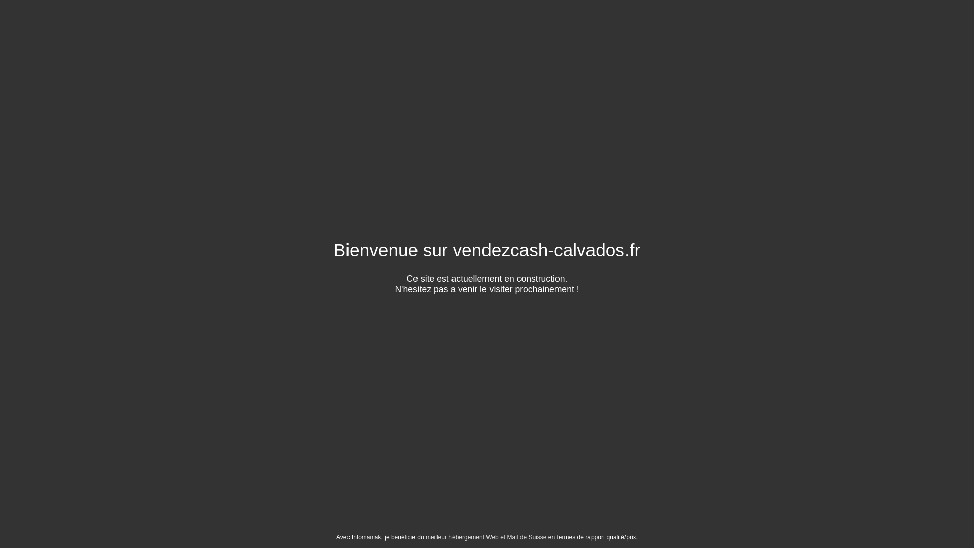 website screenshot of https://vendezcash-calvados.fr/