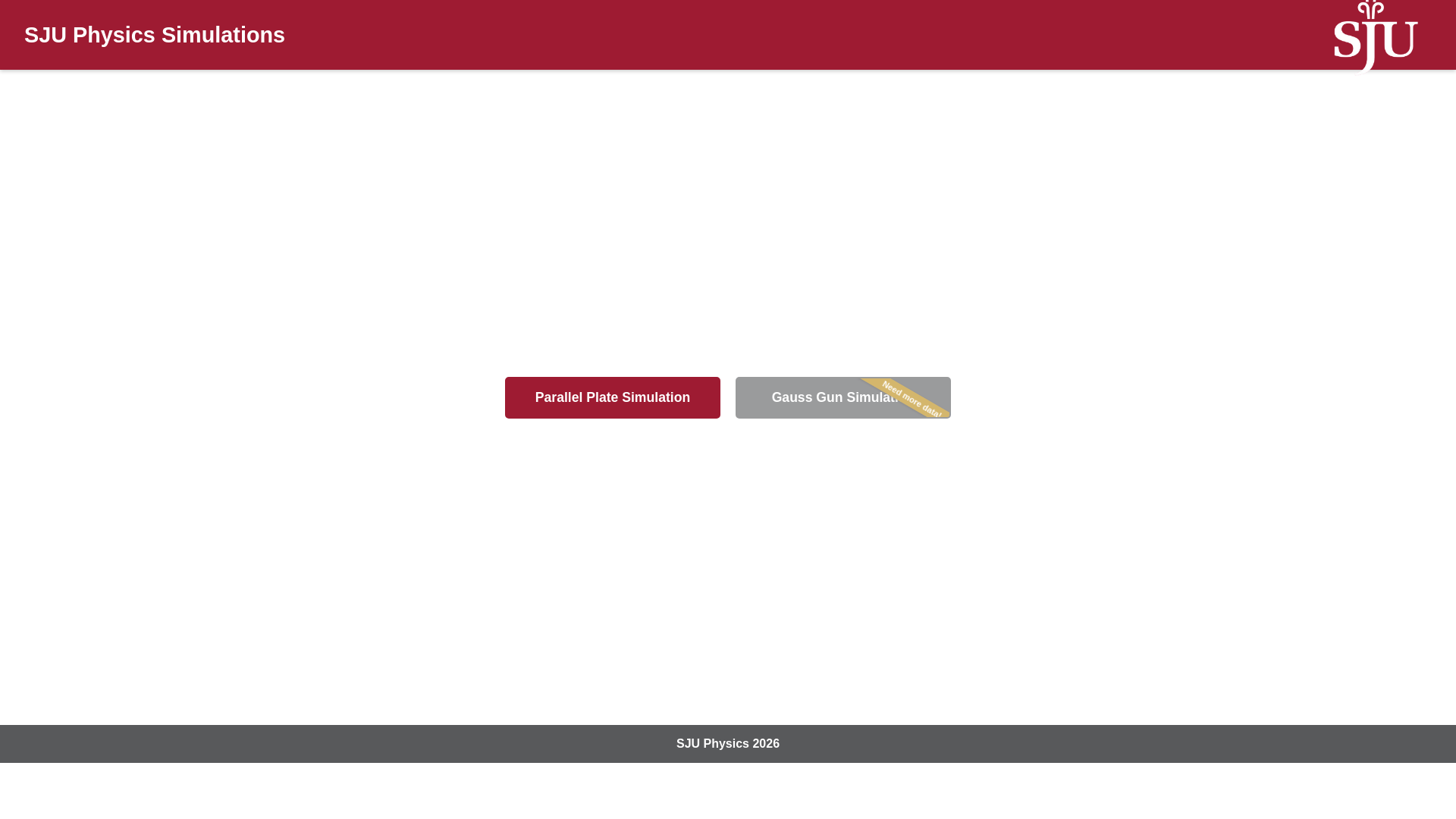 website screenshot of https://sjuphysicssim.lol/
