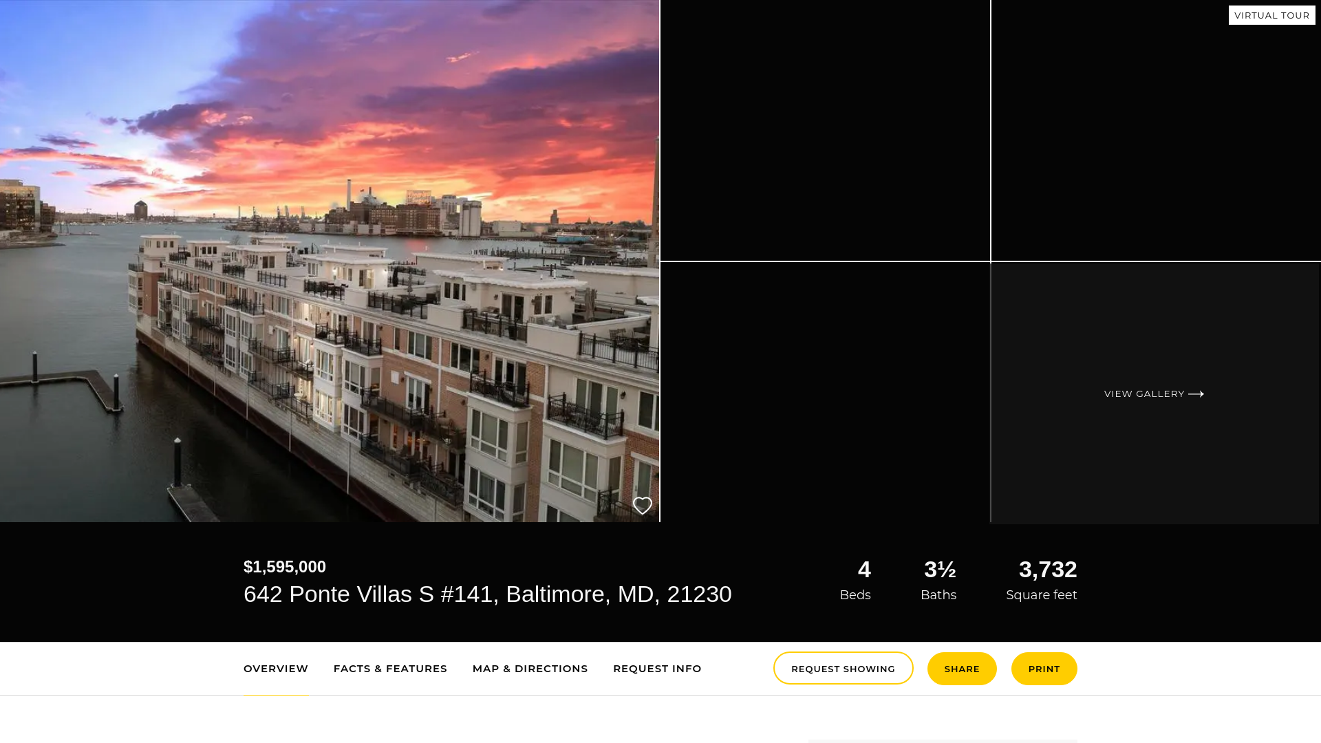 website screenshot of https://642pontevillassouth141.com/