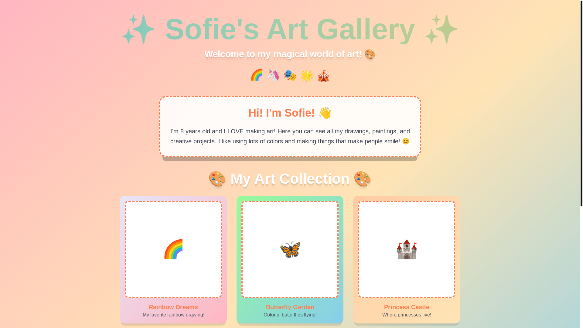 website screenshot of https://sofie-chiu-com.pages.dev/