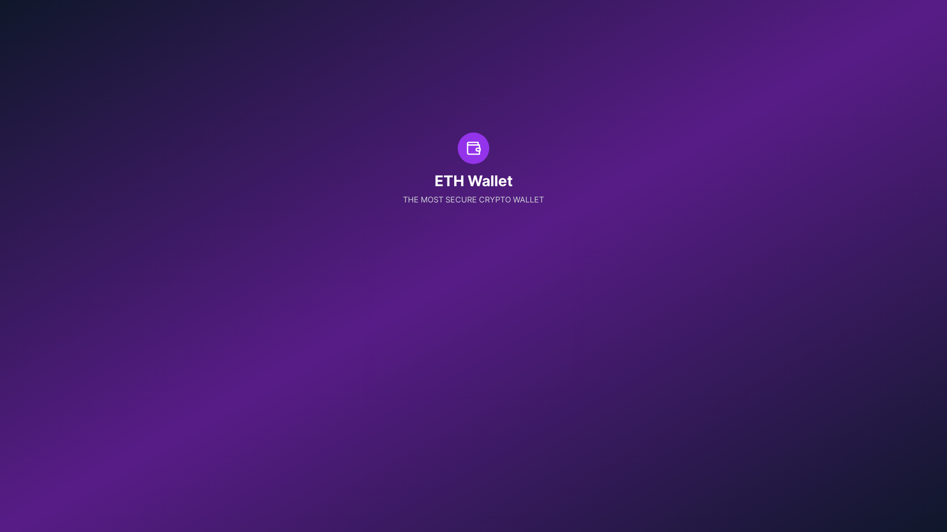 website screenshot of https://ethwallet.digital/