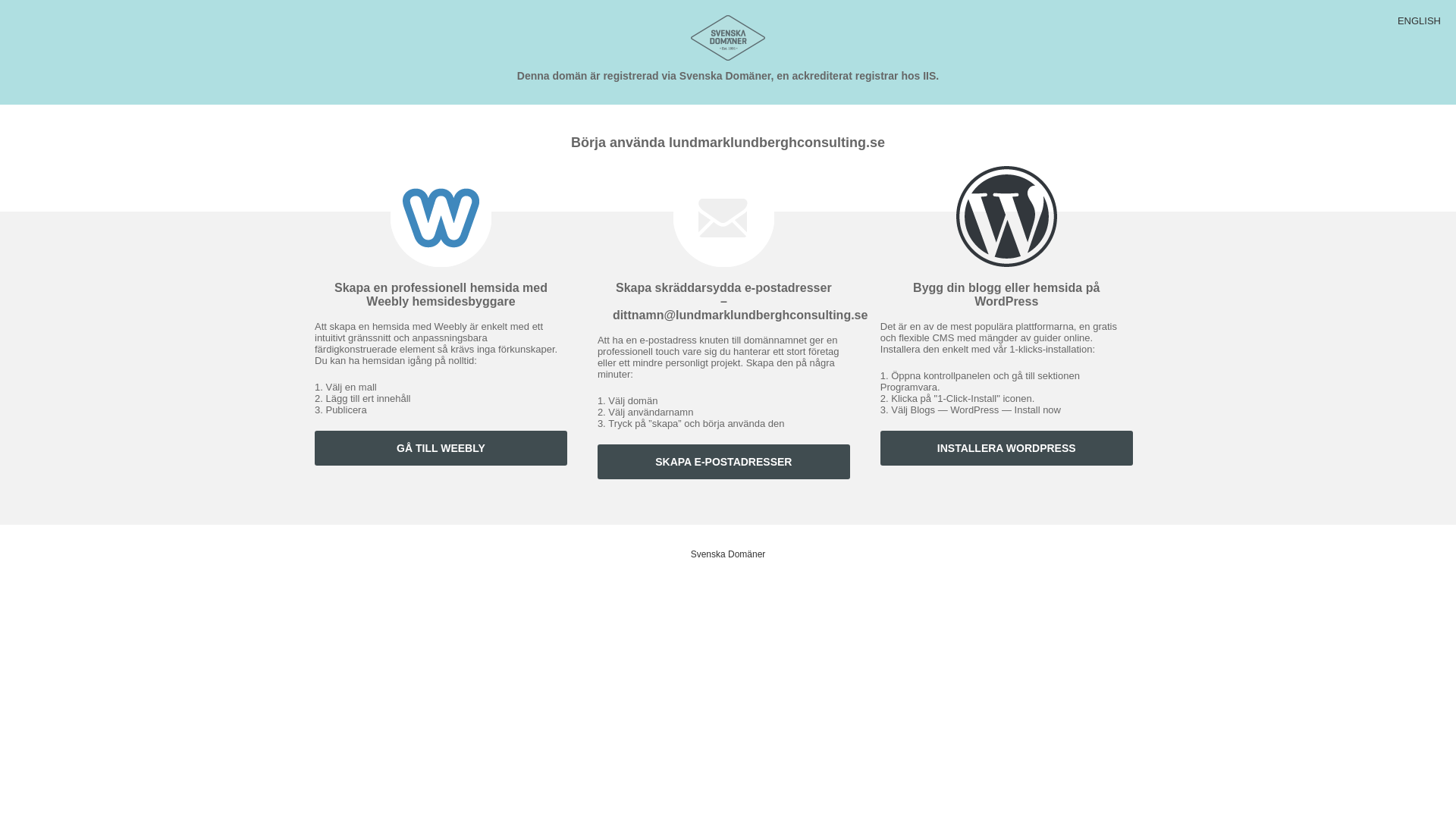 website screenshot of https://lundmarklundberghconsulting.se/