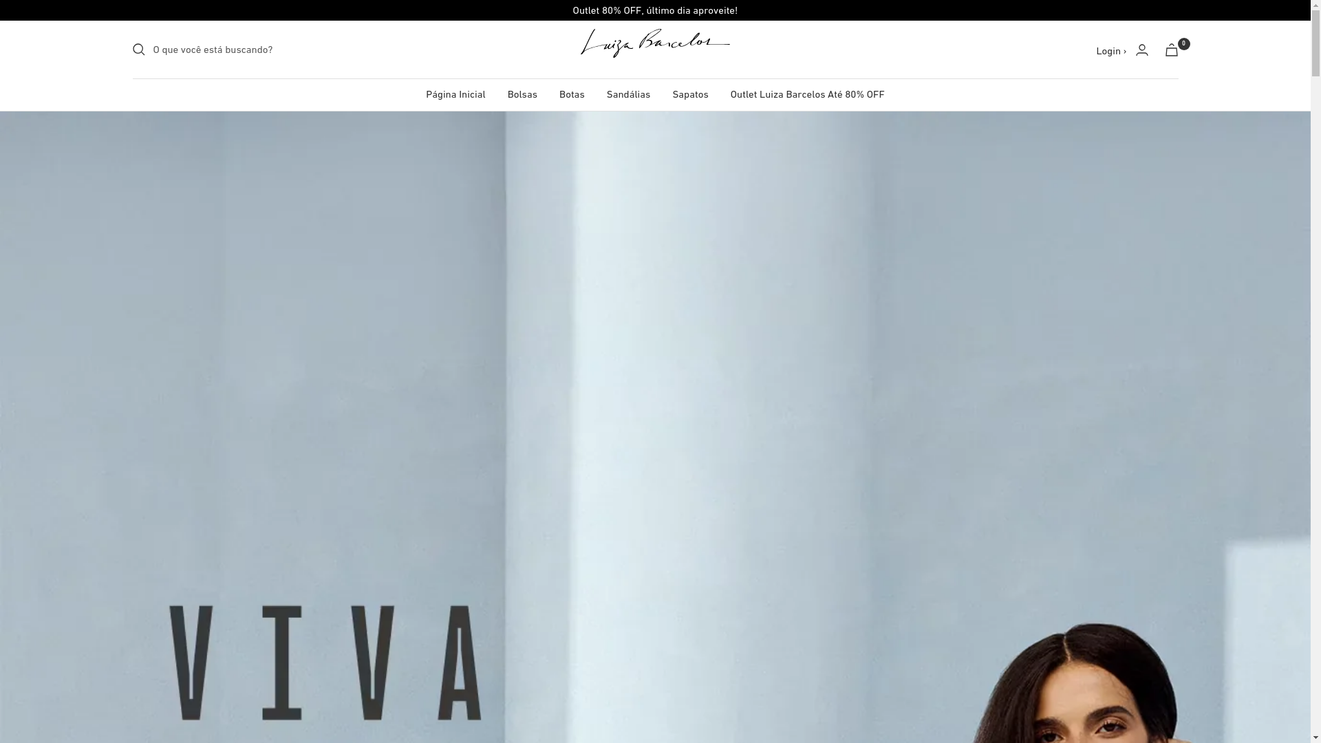 website screenshot of https://luizzabarcellosoutlet.com/