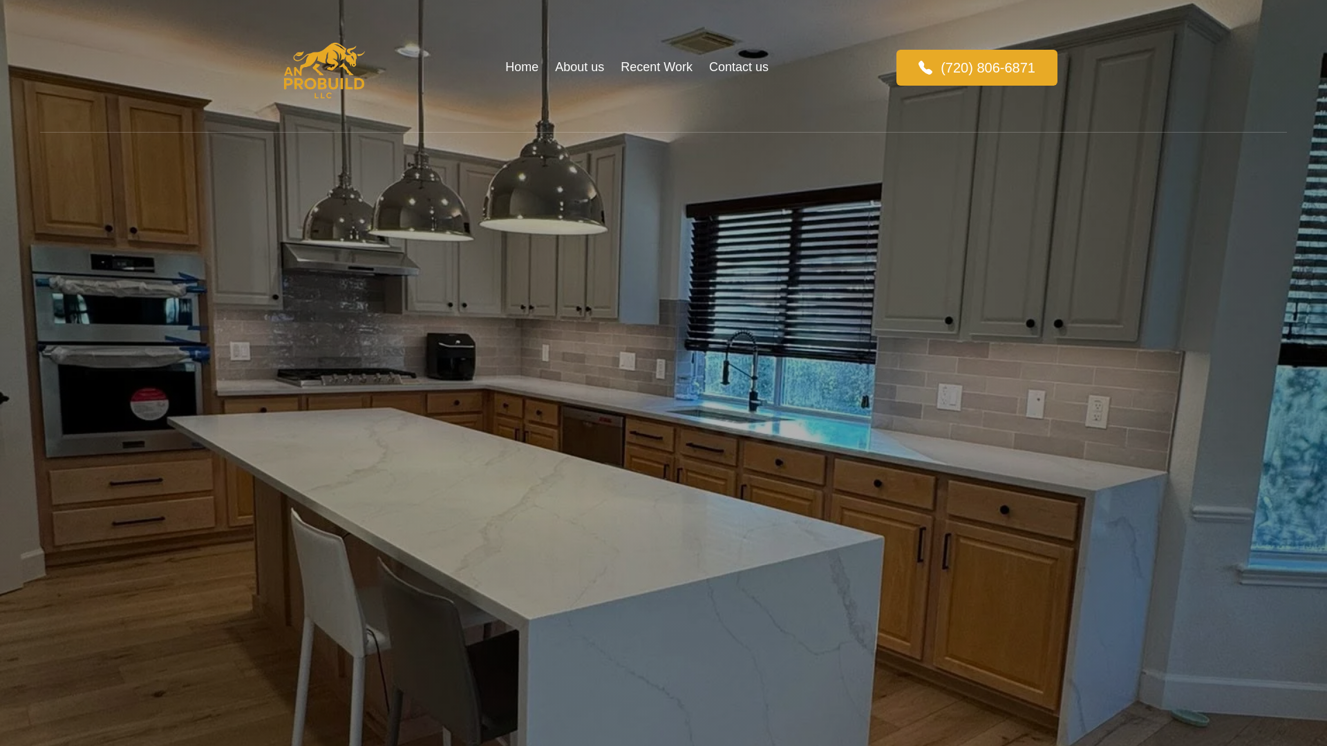 website screenshot of https://anprobuild.com/