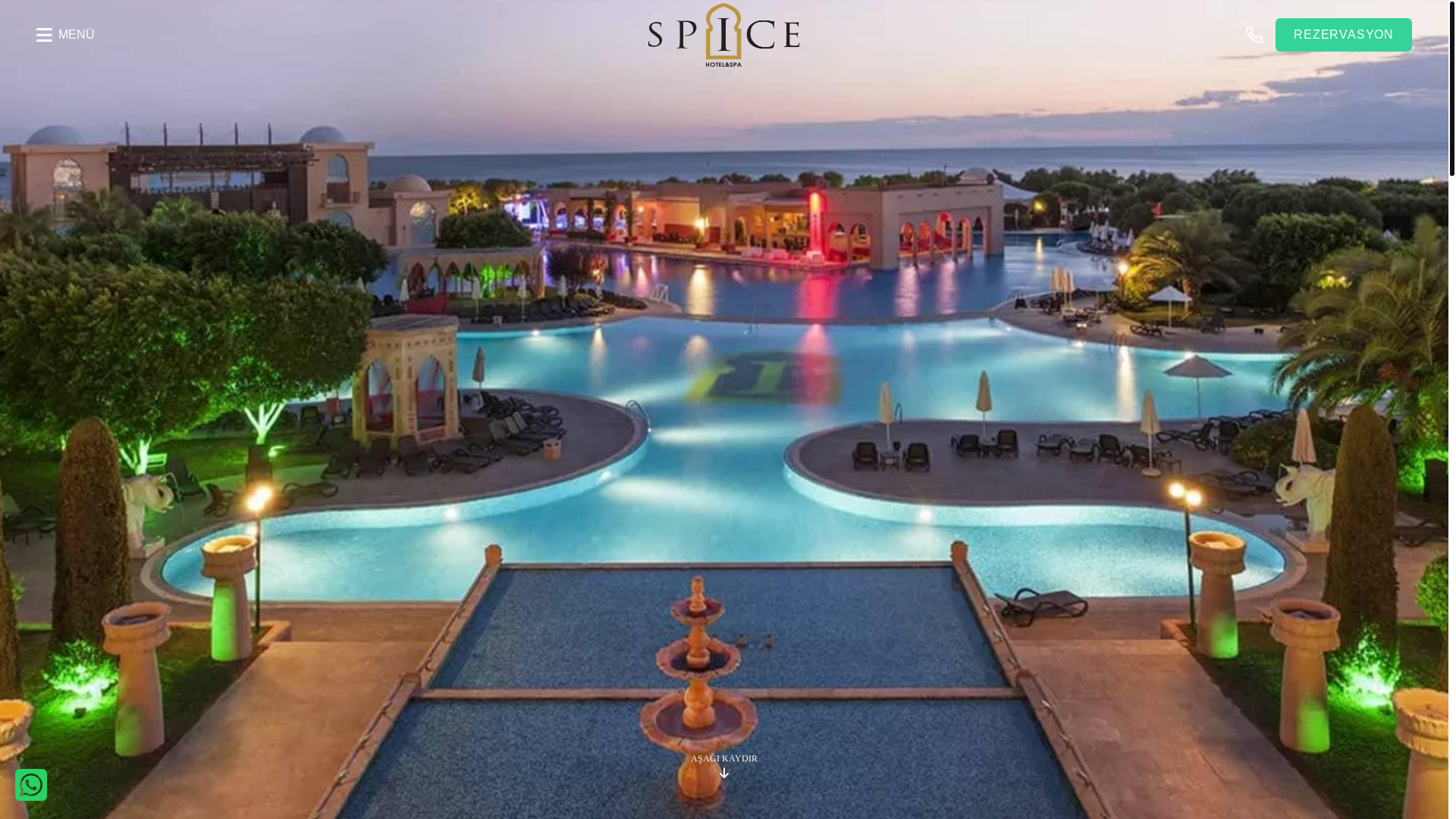 website screenshot of https://spicedeluxehotel.com/