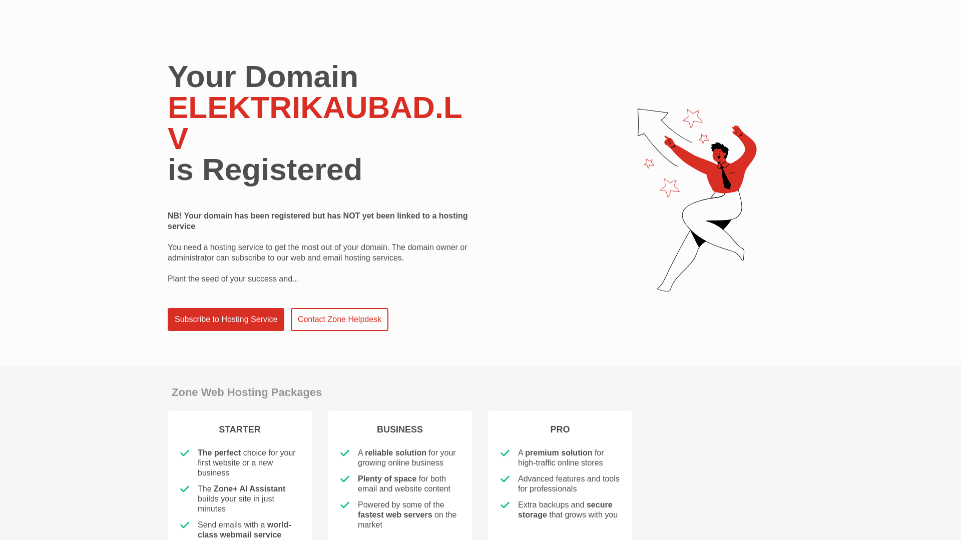 website screenshot of https://elektrikaubad.lv/