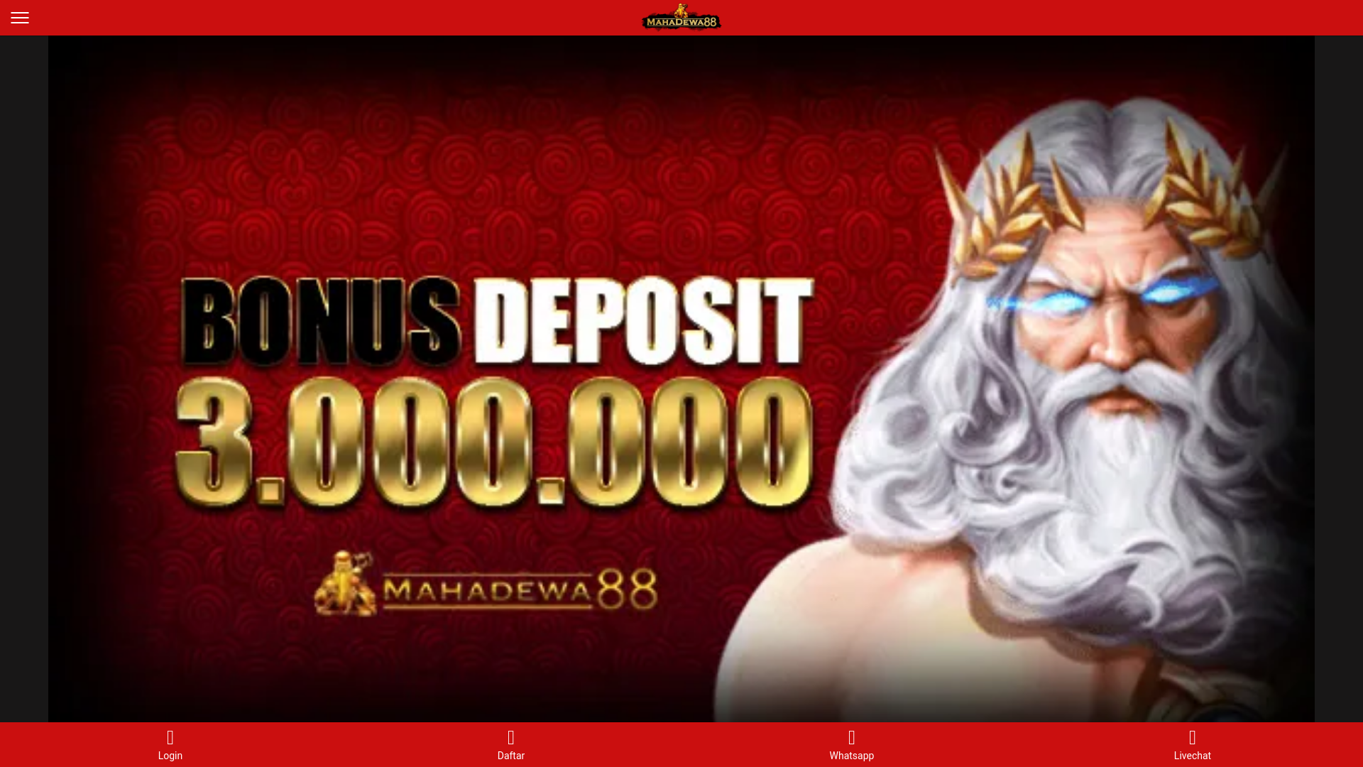 website screenshot of https://manusiabesi-3d3.pages.dev/