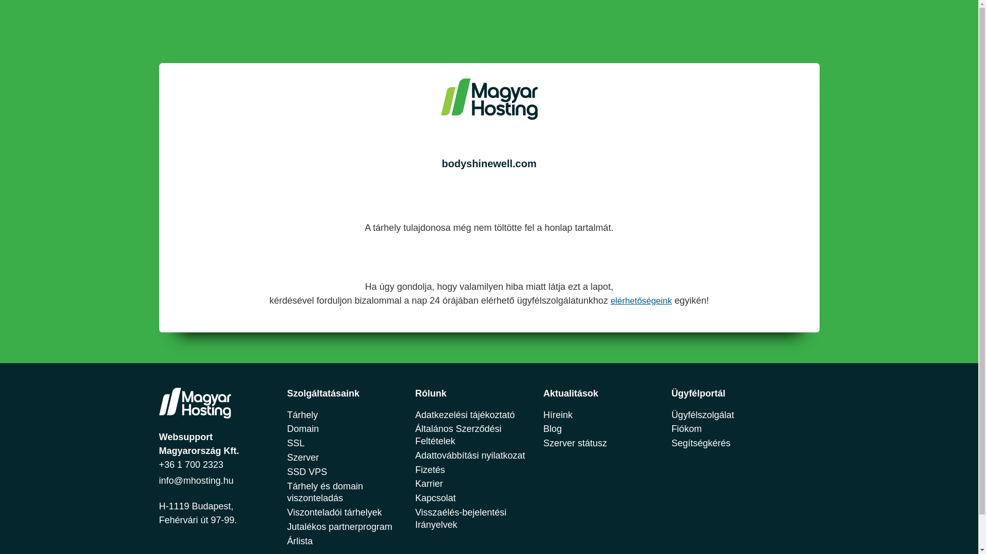 website screenshot of https://bodyshinewell.com/