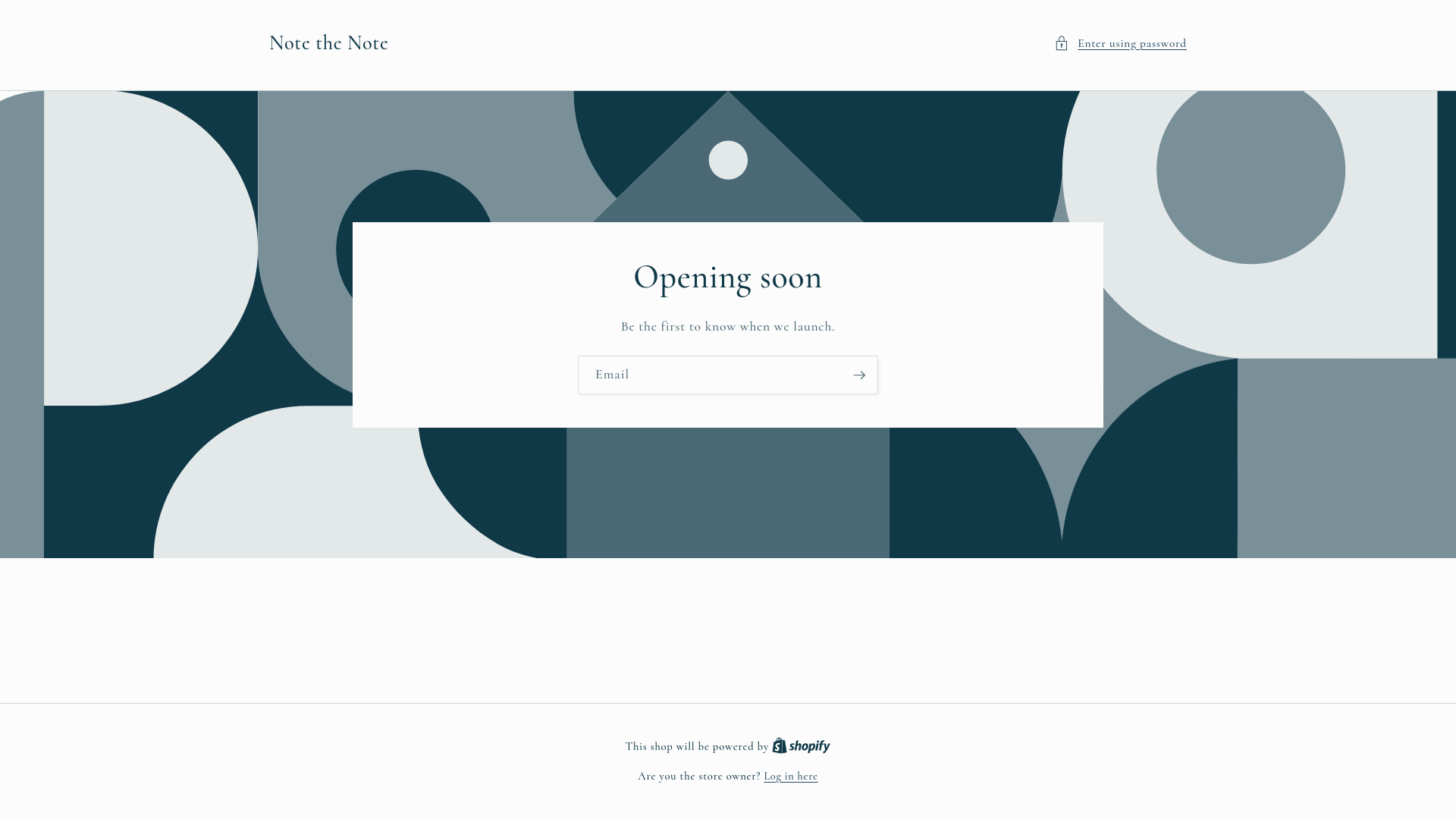 website screenshot of https://note-the-note.com/