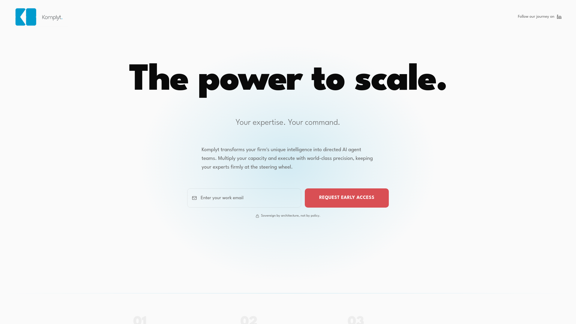 website screenshot of https://komplyt.app/