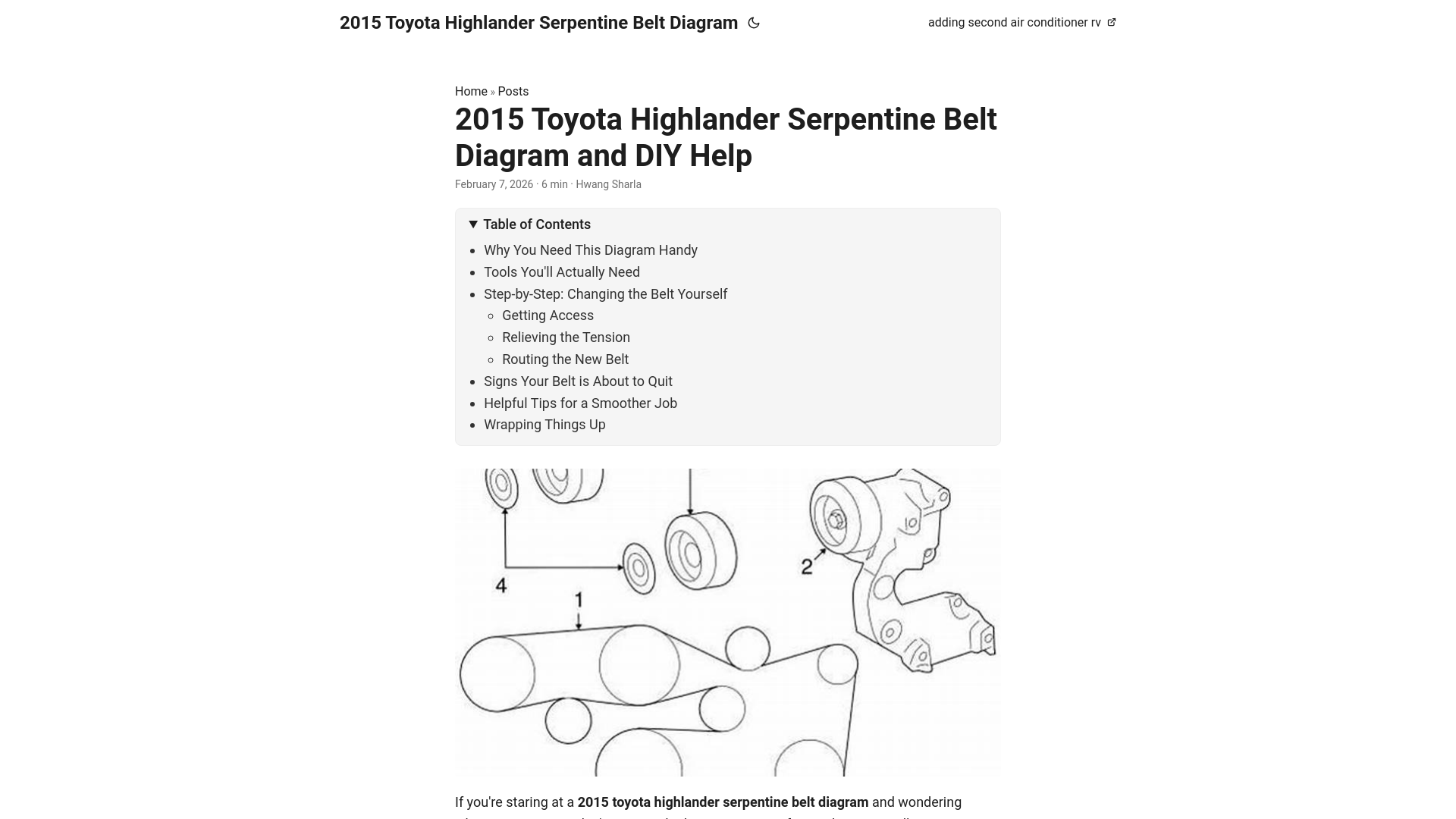 website screenshot of https://2015-toyota-highlander-serpentine-belt-diagram.pages.dev/