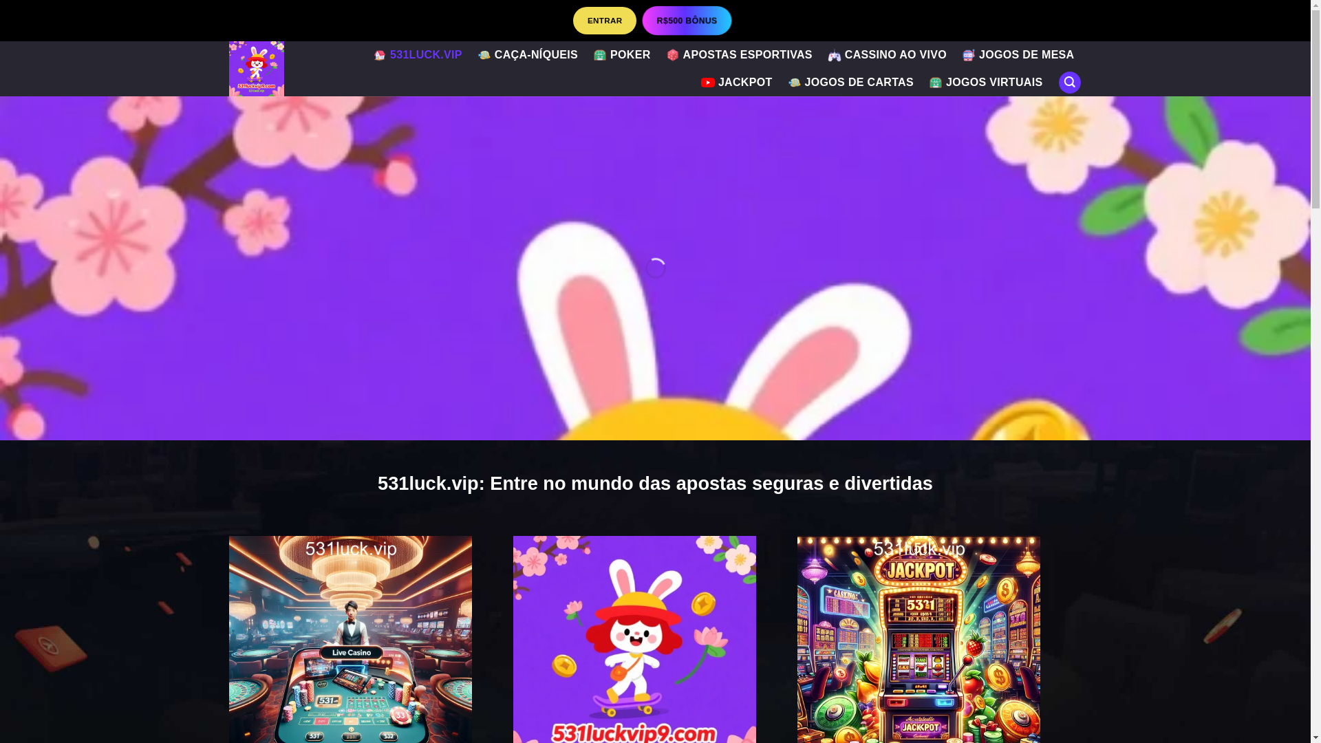 website screenshot of https://531luckvip9.com/