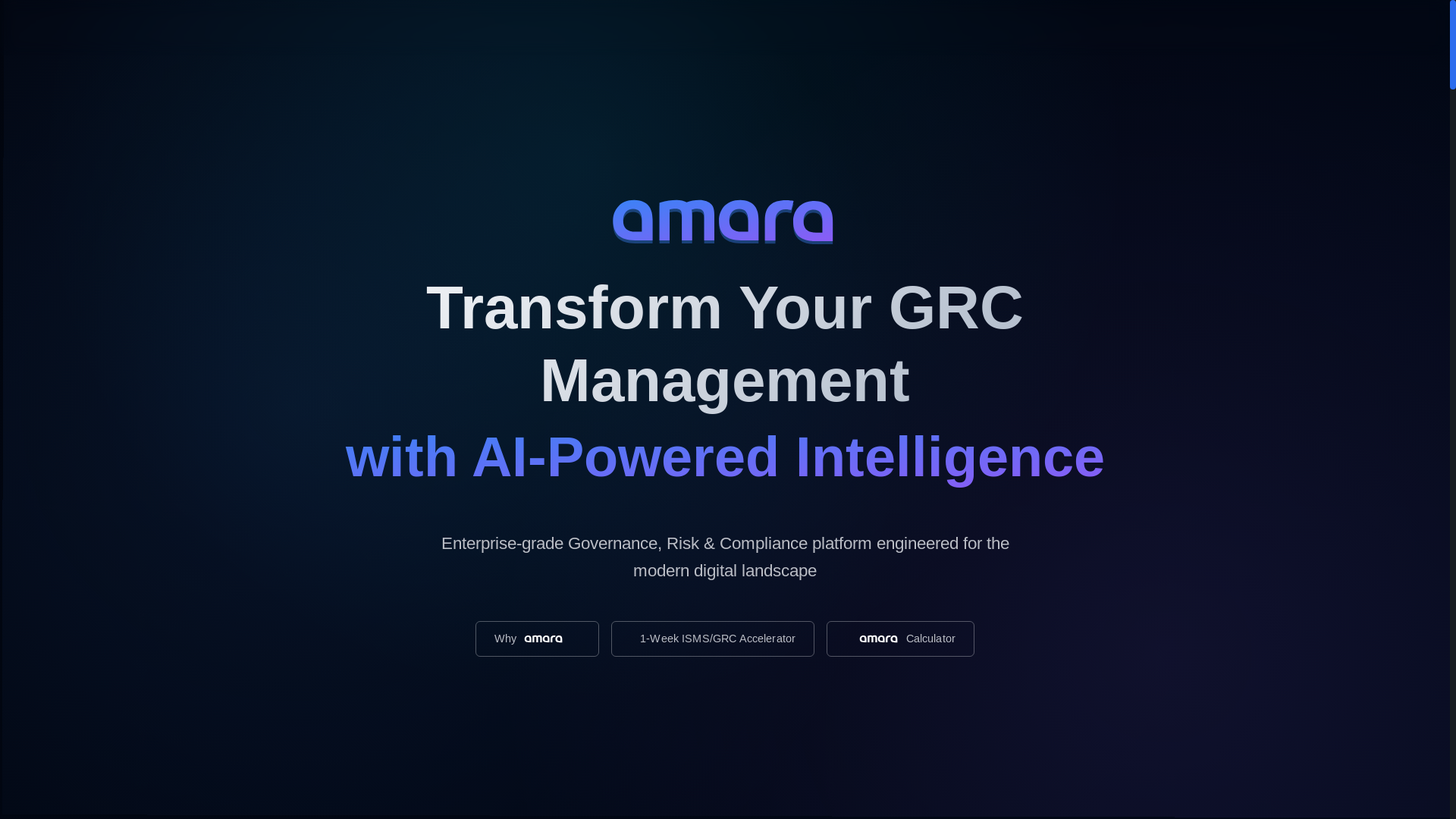 website screenshot of https://amara-consult.de/