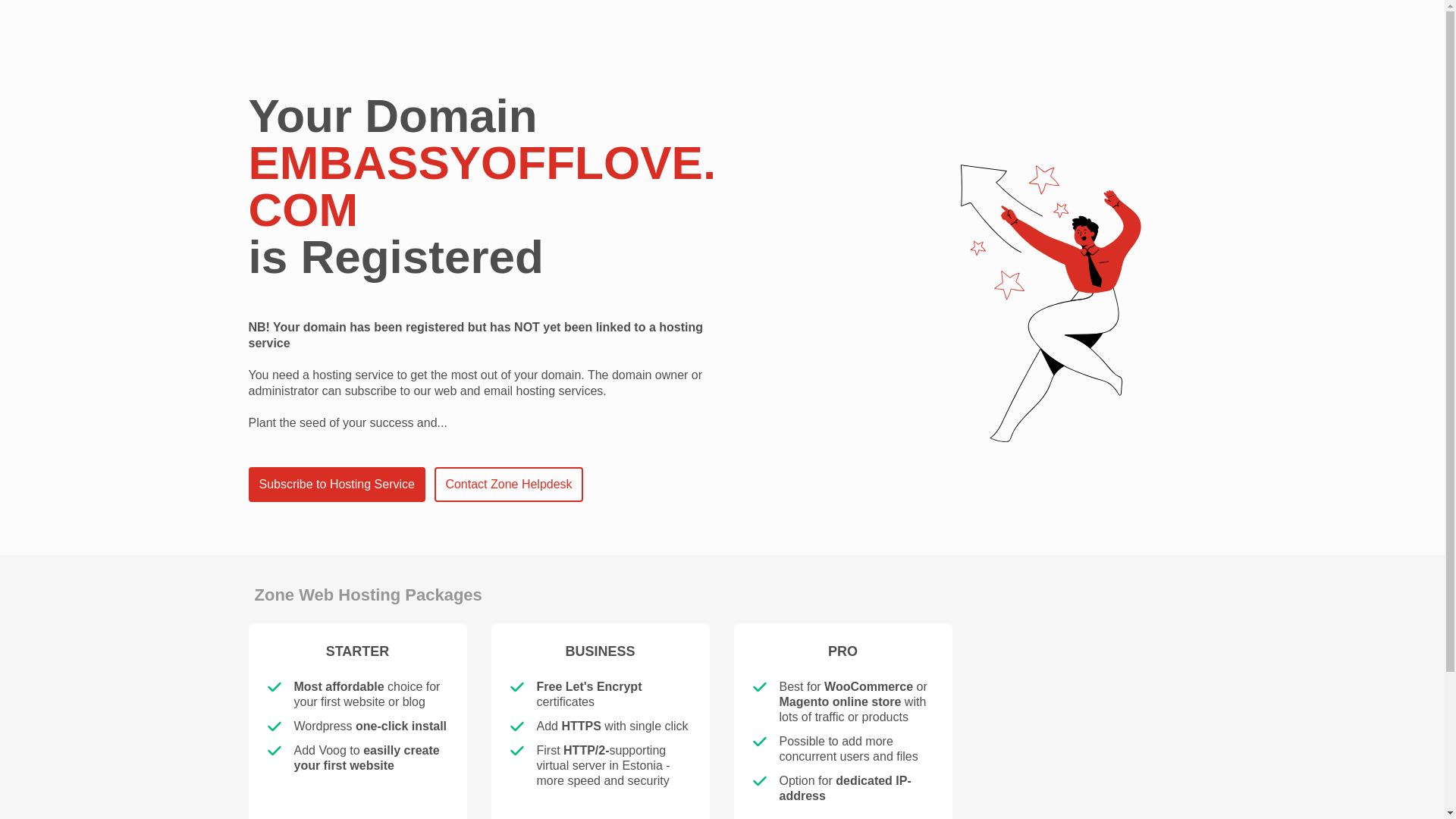 website screenshot of https://embassyofflove.com/