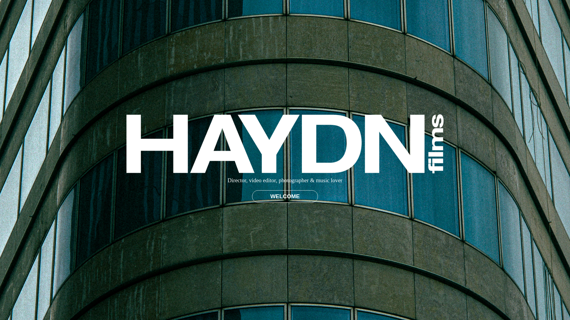 website screenshot of https://haydnfilms.com/