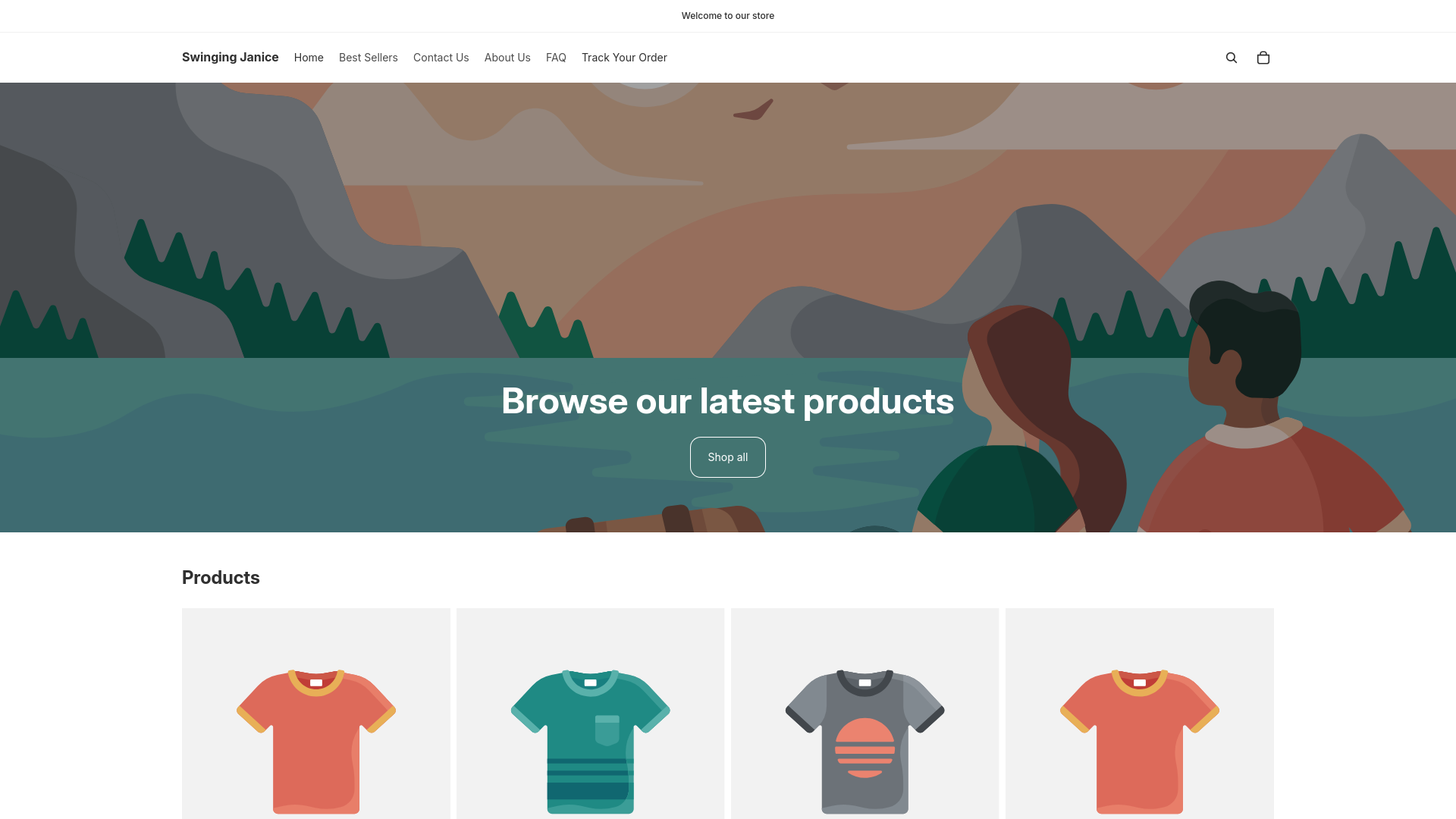 website screenshot of https://swingingjanice.ca/