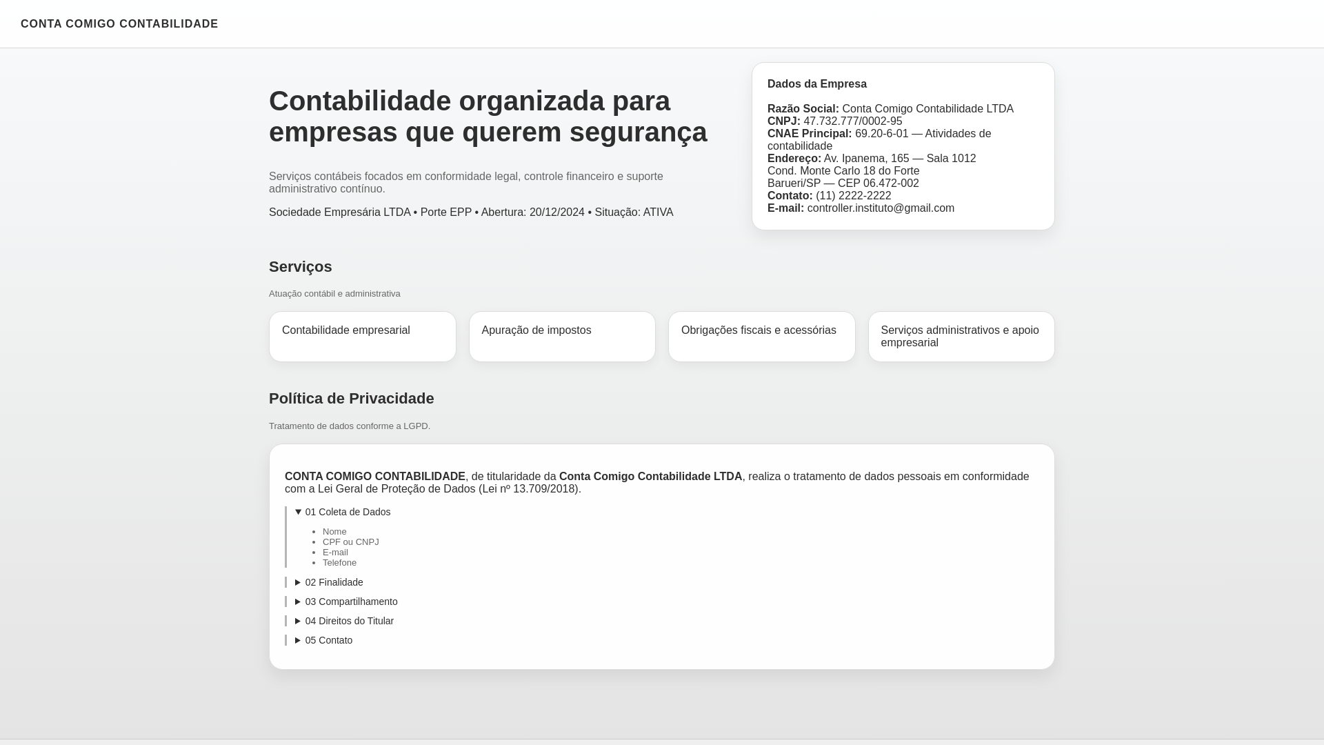 website screenshot of https://planejamentoforte.shop/
