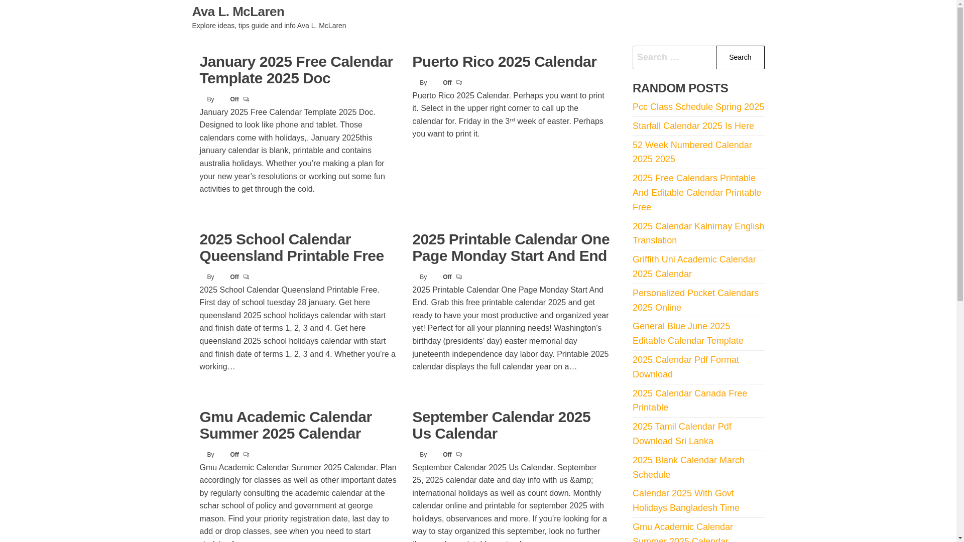 website screenshot of https://avalmclaren.pages.dev/