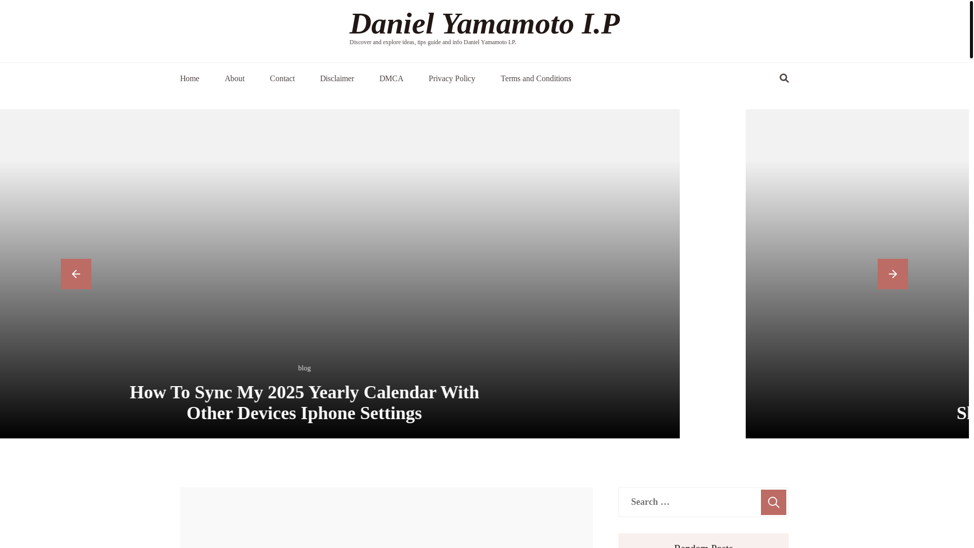 website screenshot of https://danielyamamotoip.pages.dev/