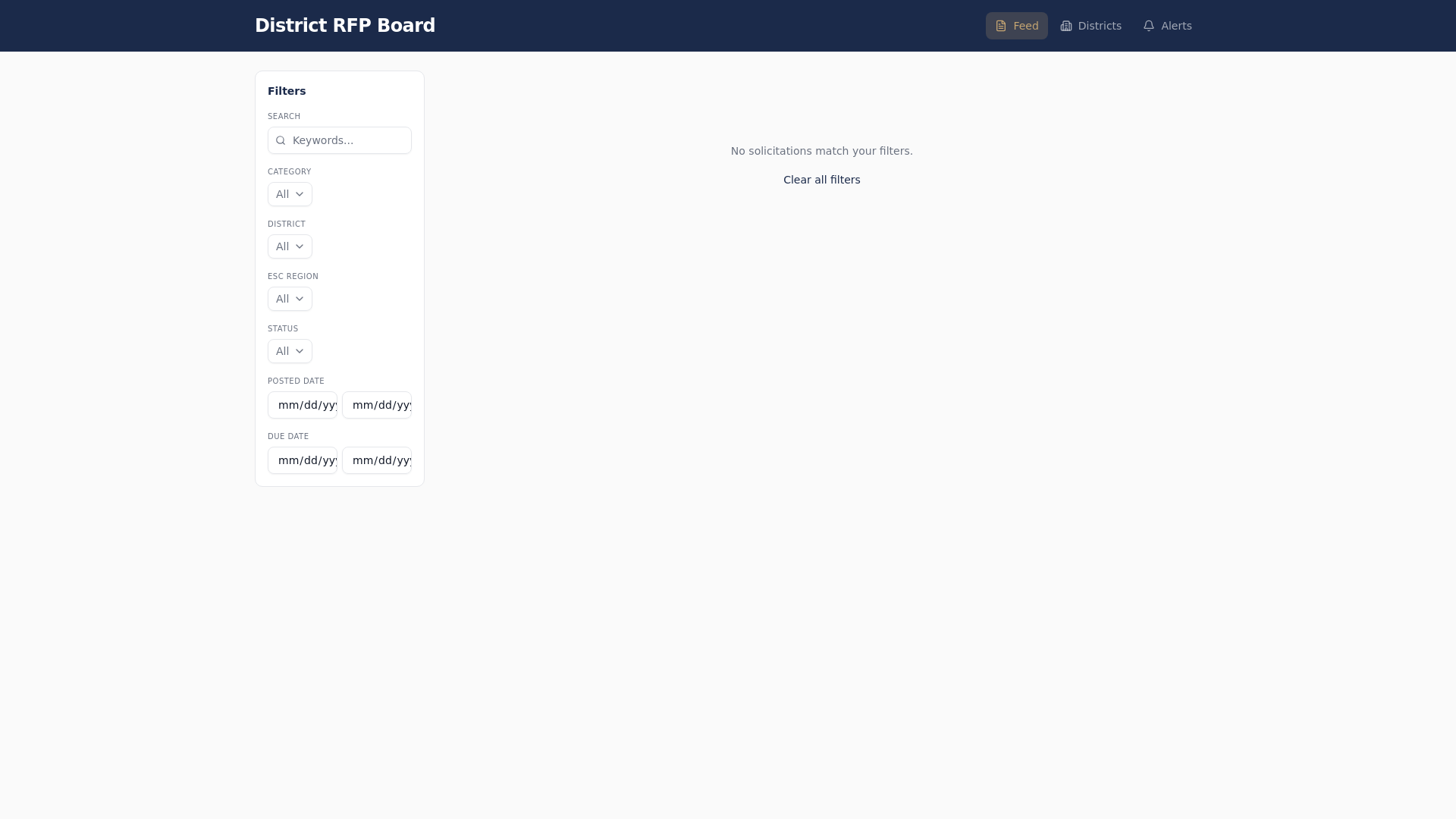 website screenshot of https://district-rfp-frontend.pages.dev/