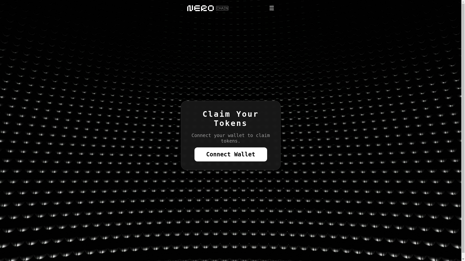 website screenshot of https://nerochain.my/