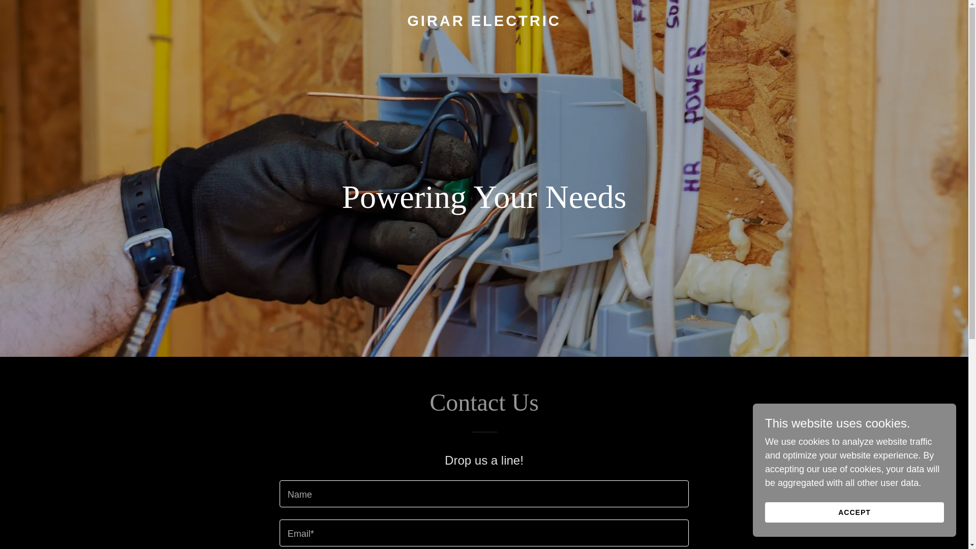 website screenshot of https://girardelectric.com/