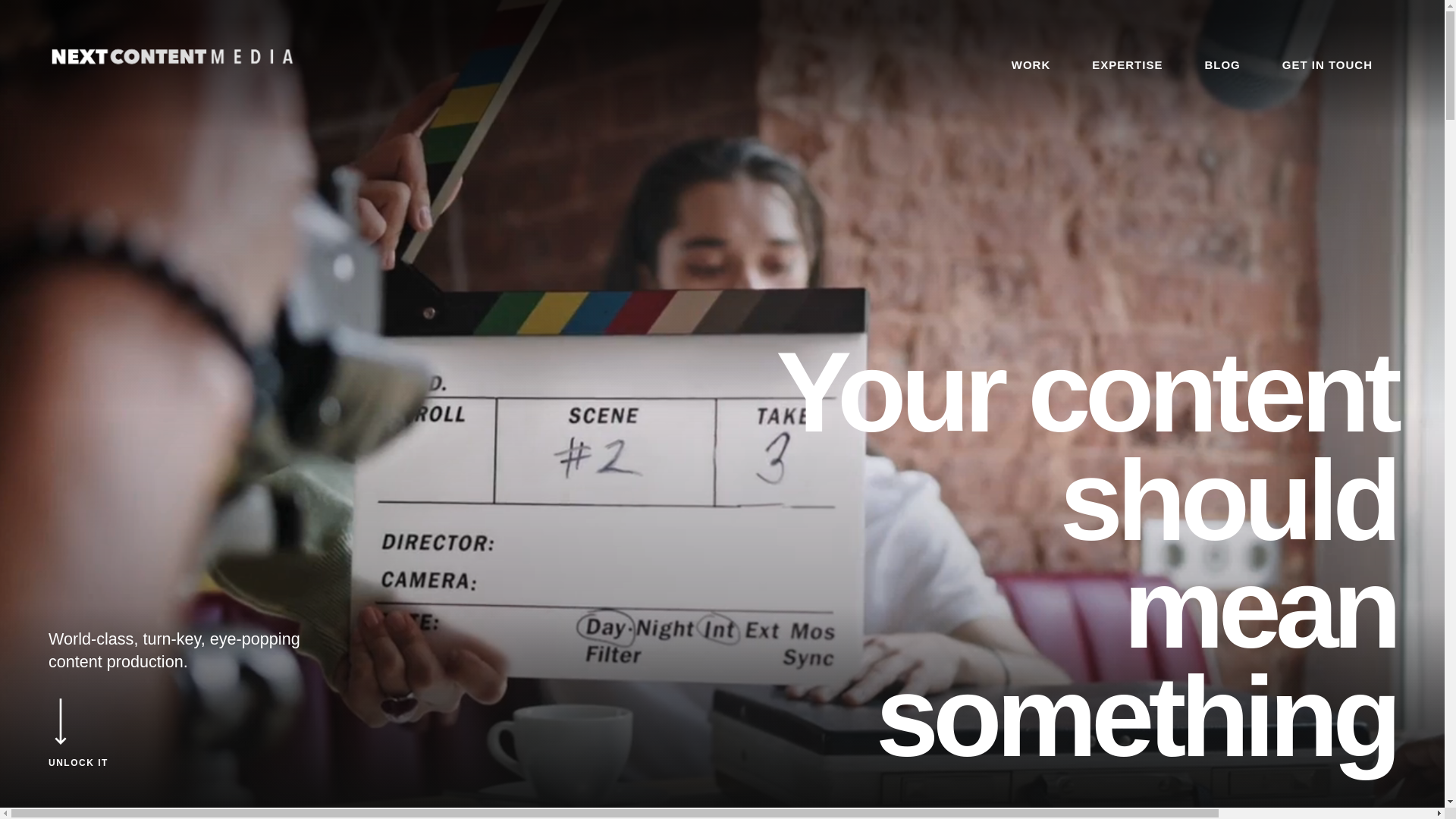 website screenshot of https://nextcontentmedia.info/