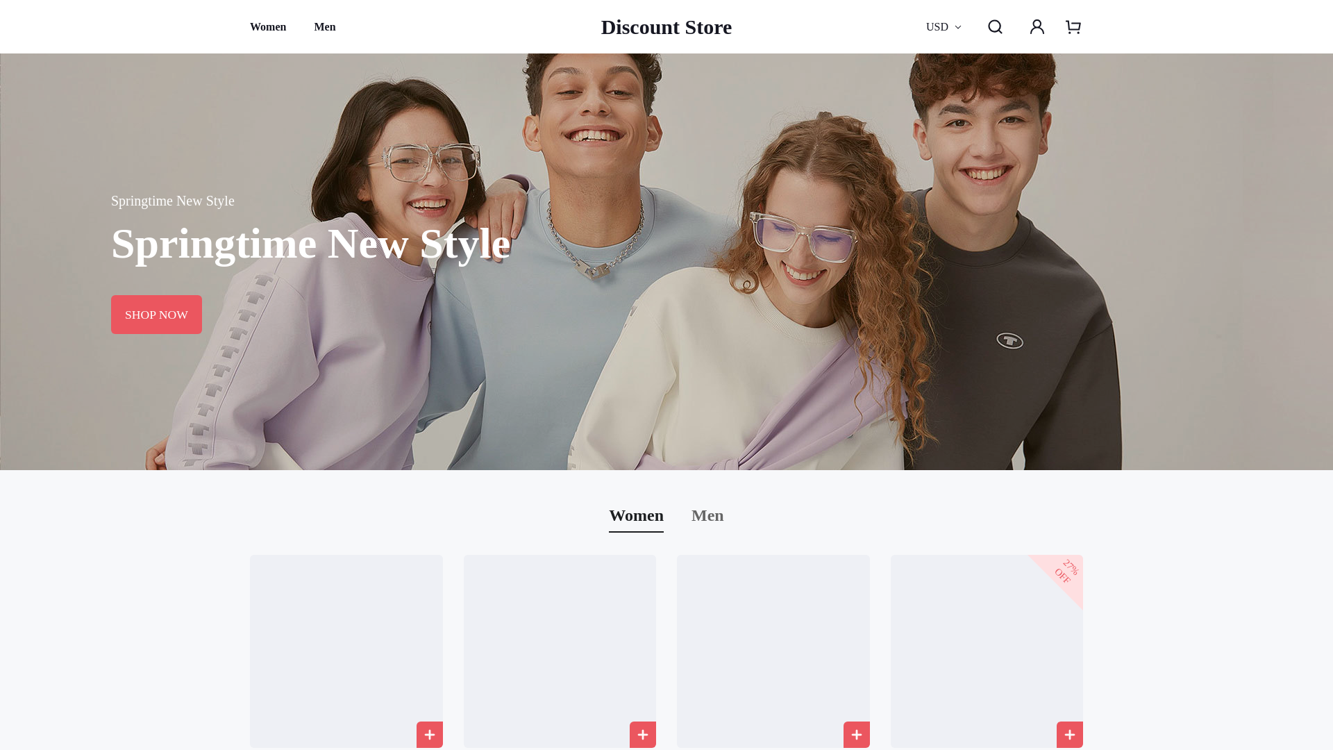website screenshot of https://jysksale-dk.com