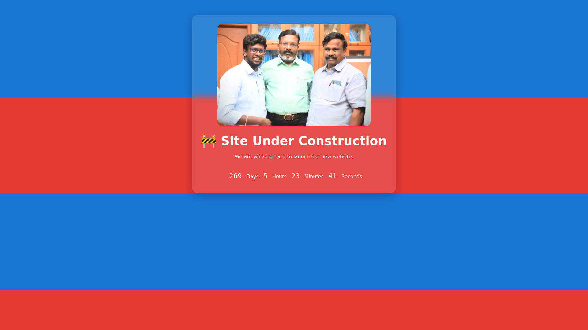 website screenshot of https://vckkittu.in/