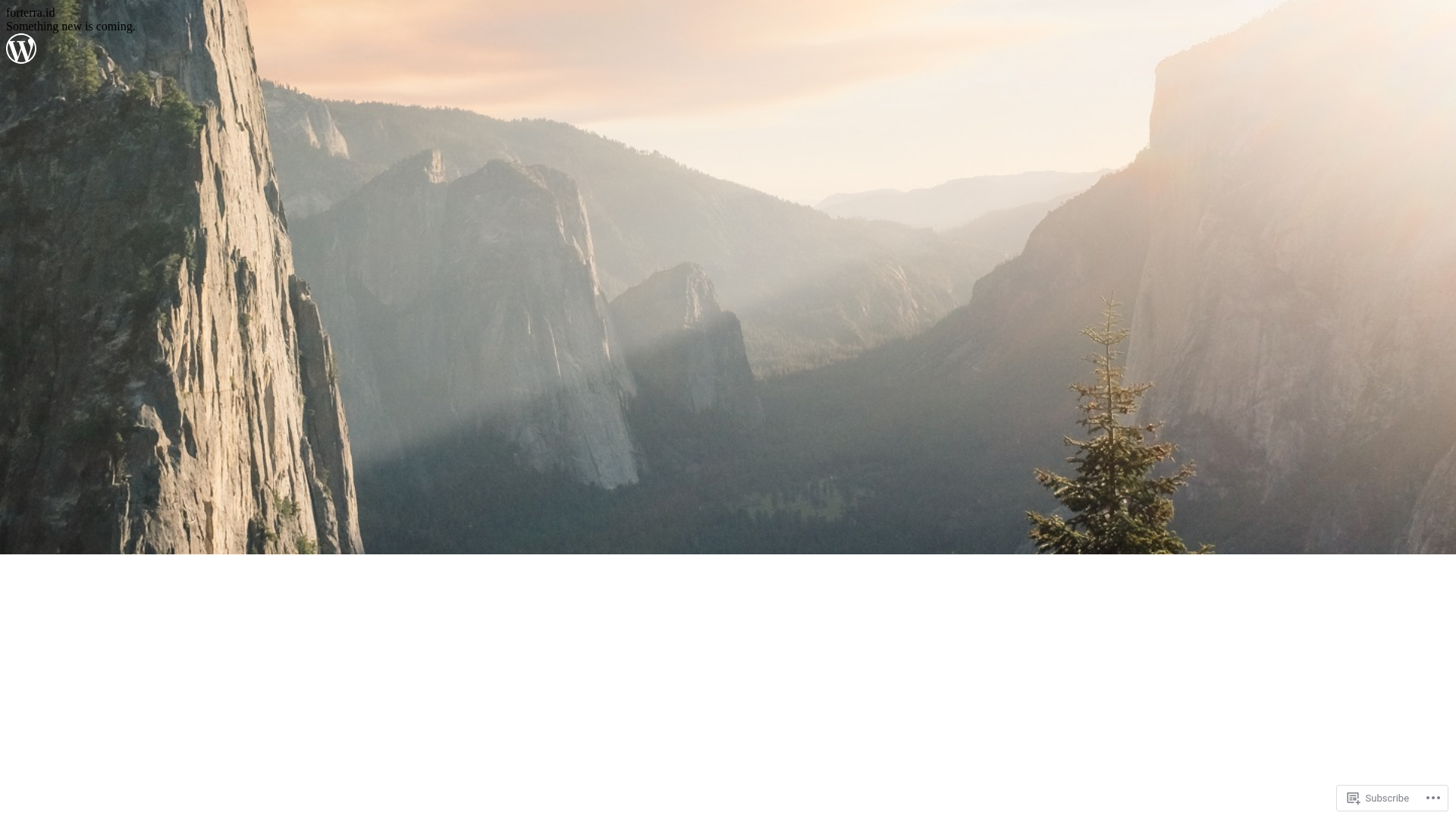 website screenshot of https://forterra.id/