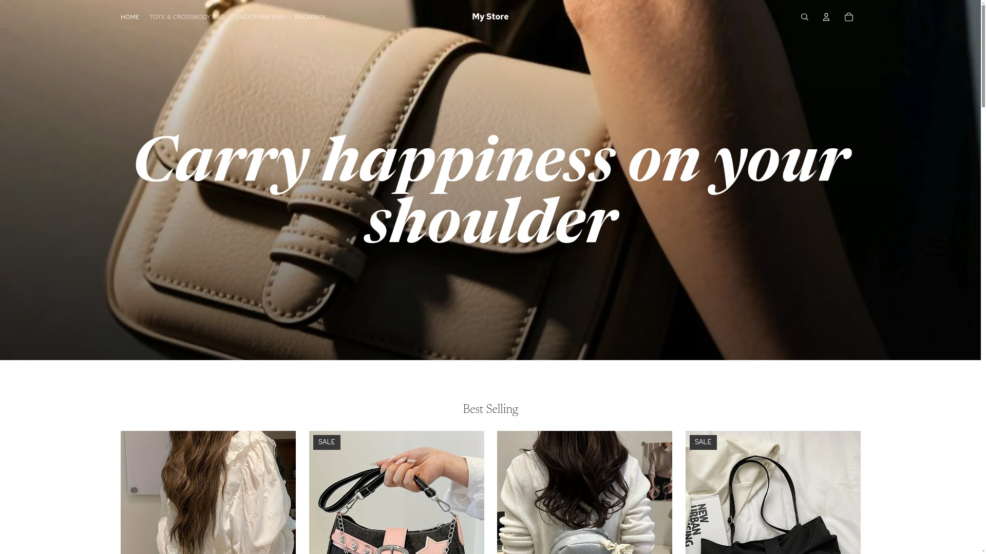 website screenshot of https://conscielife.shop/