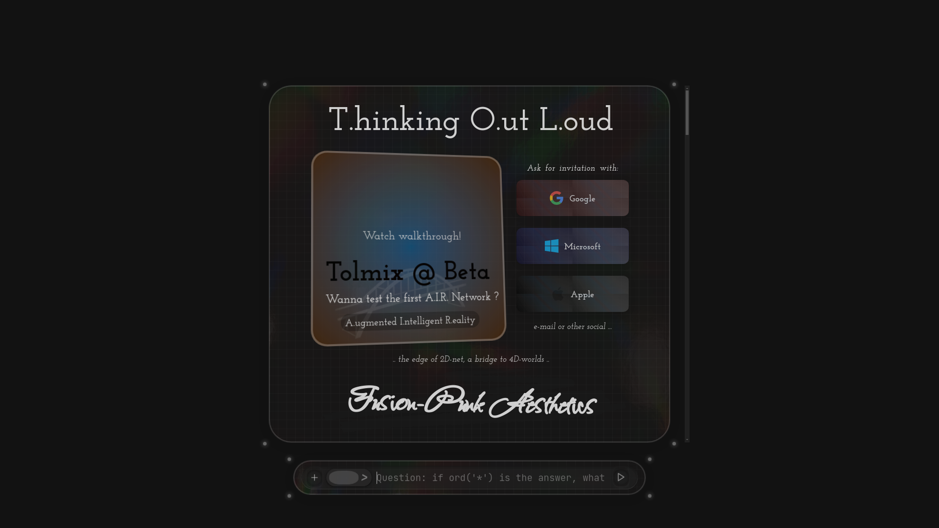 website screenshot of https://tolmix.pages.dev/