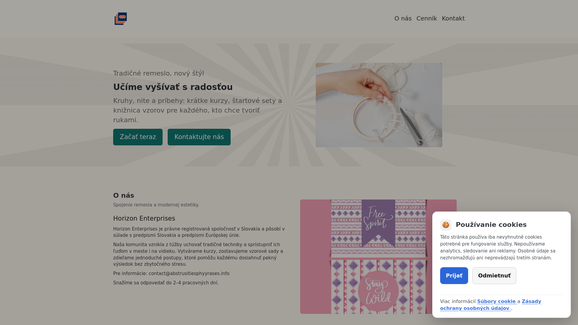 website screenshot of https://abstrusitiesphyyrases.info