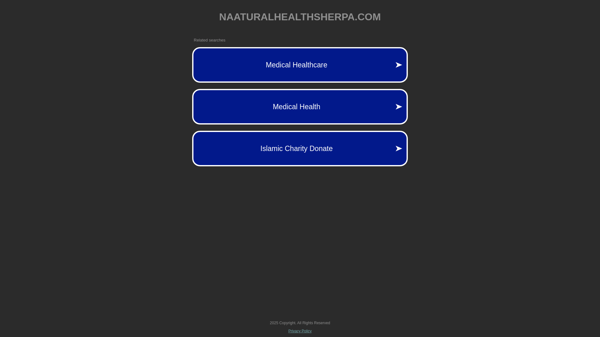 website screenshot of https://naaturalhealthsherpa.com/