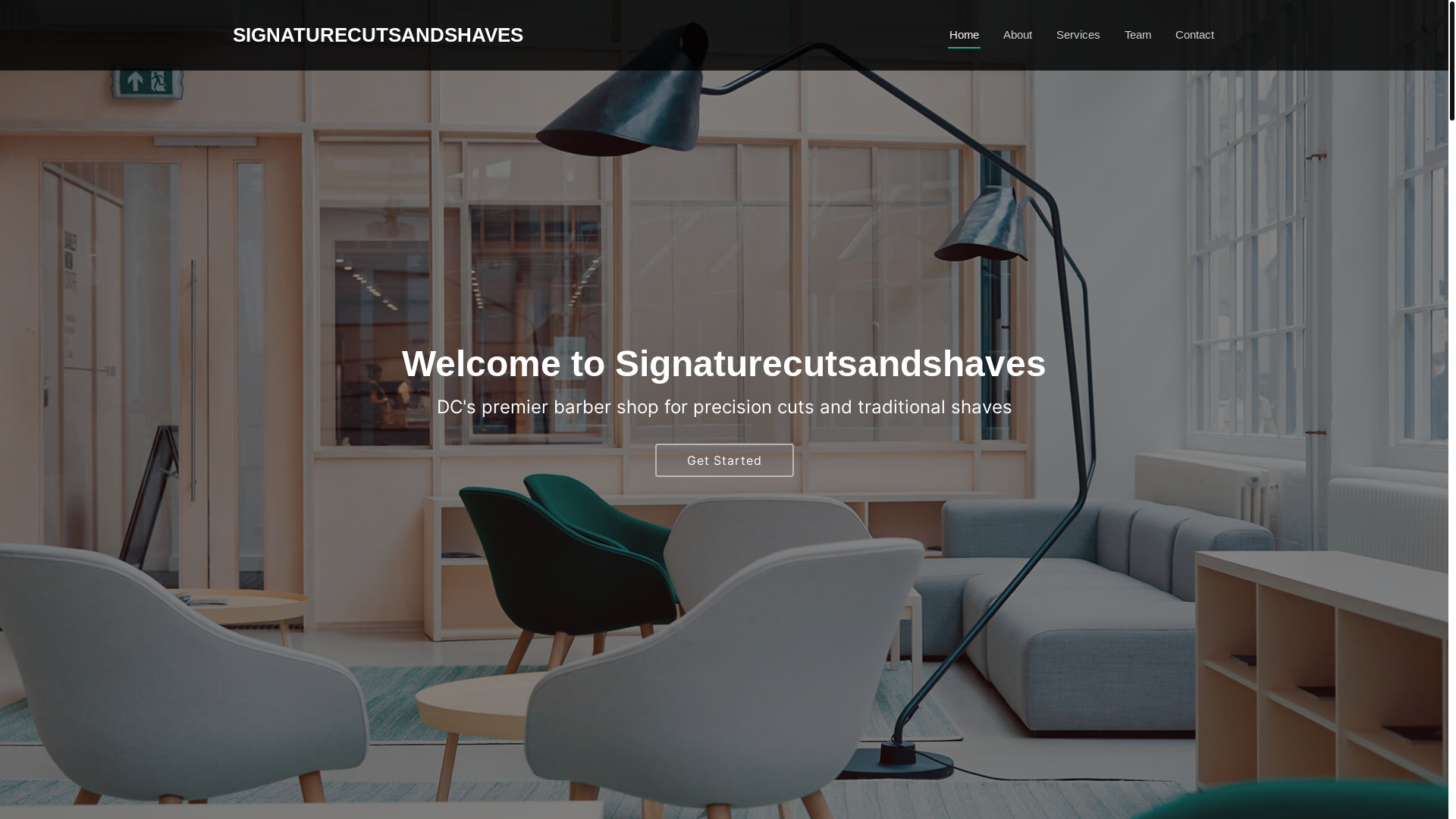 website screenshot of https://signature-cut.pages.dev/