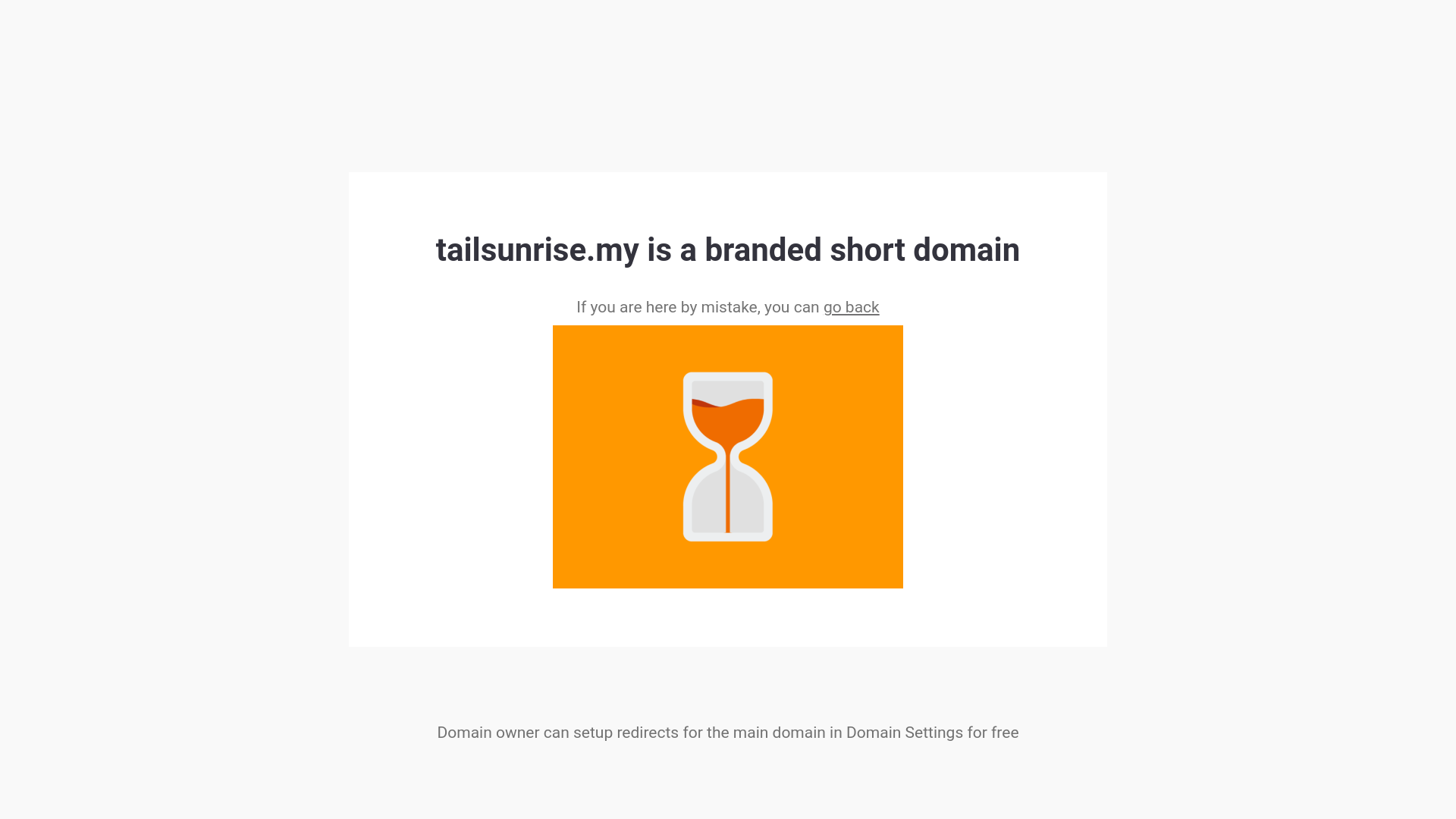 website screenshot of https://tailsunrise.my/