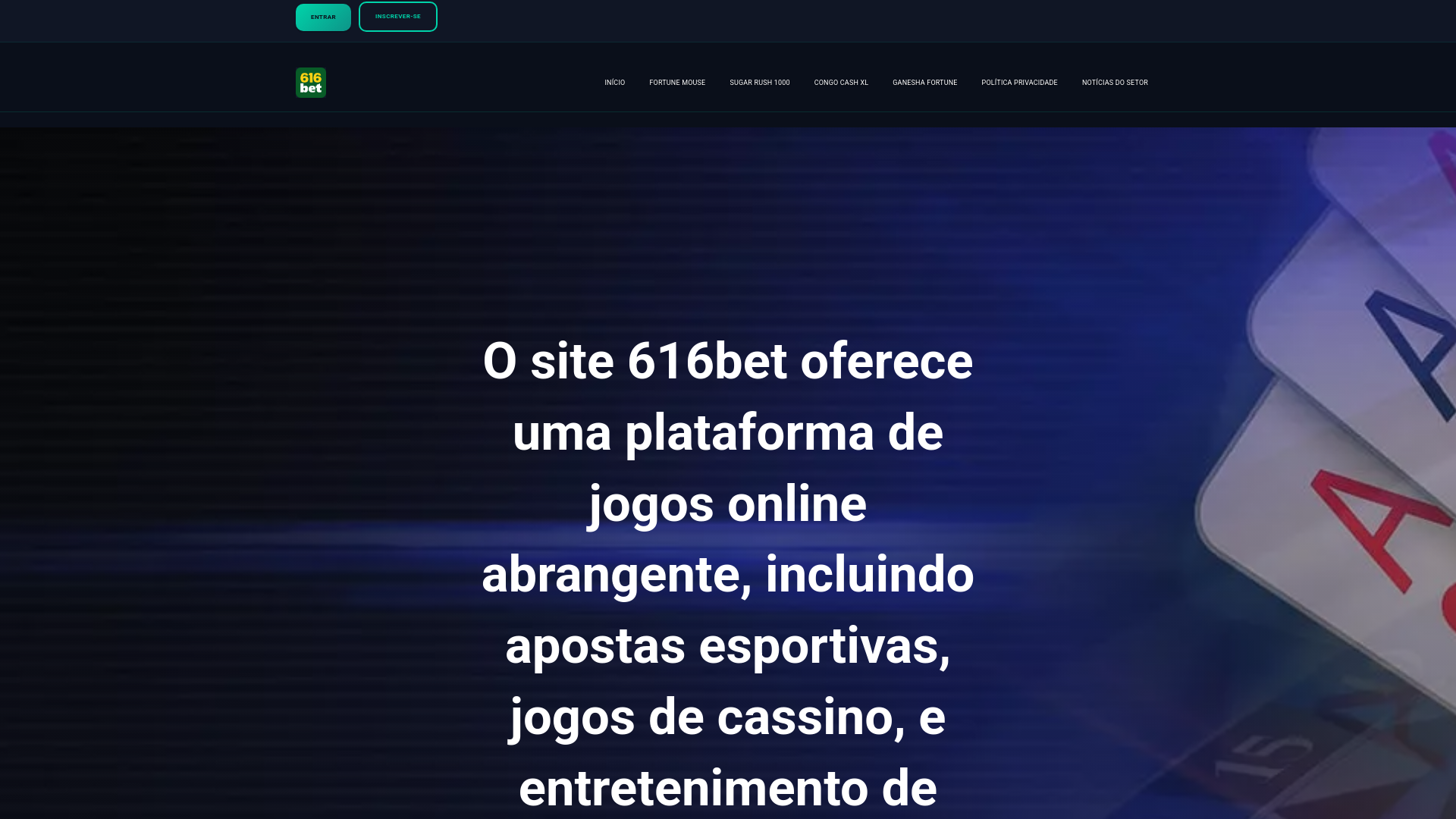 website screenshot of https://616betbull.com/