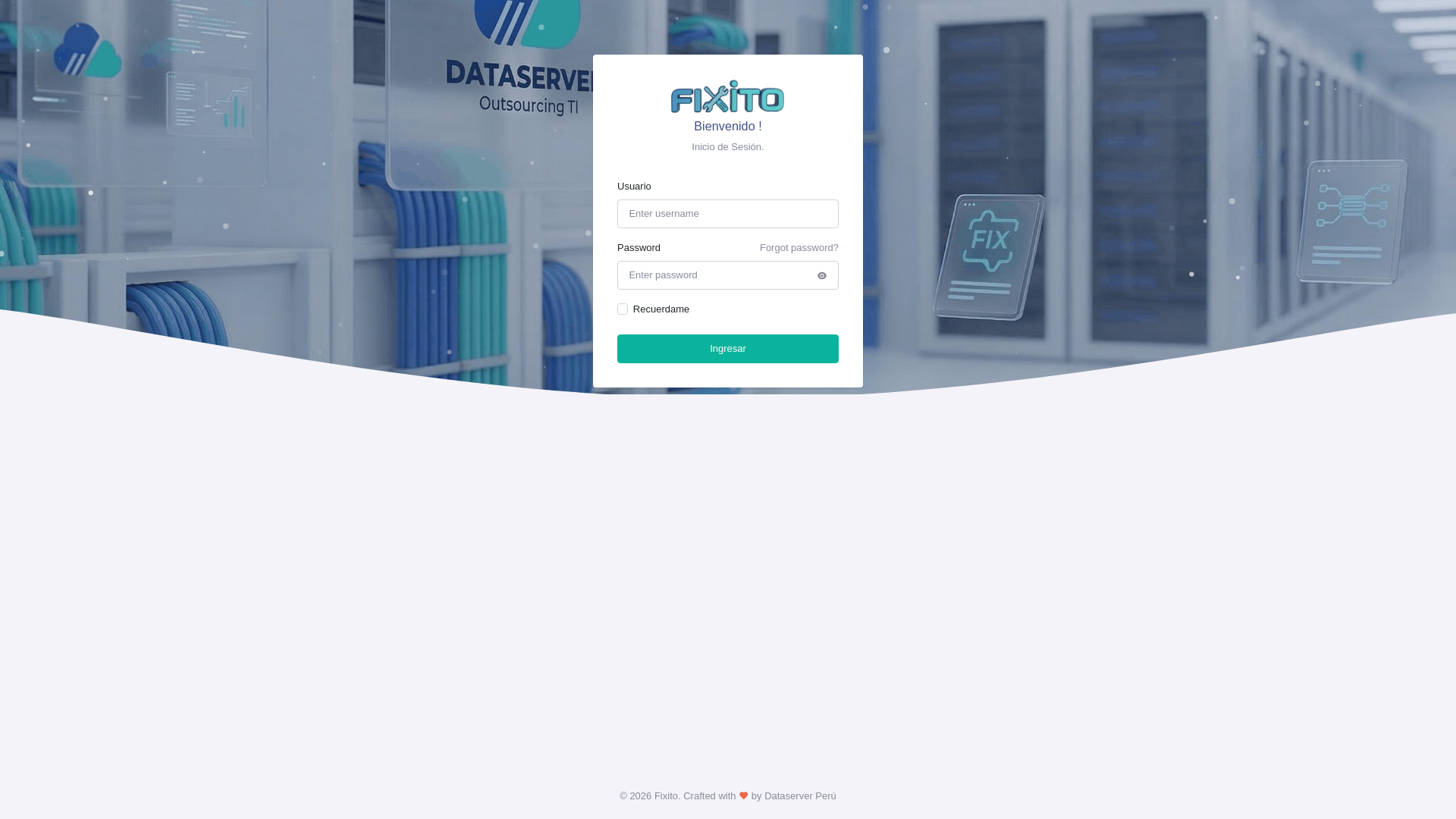 website screenshot of https://fixito.pe/