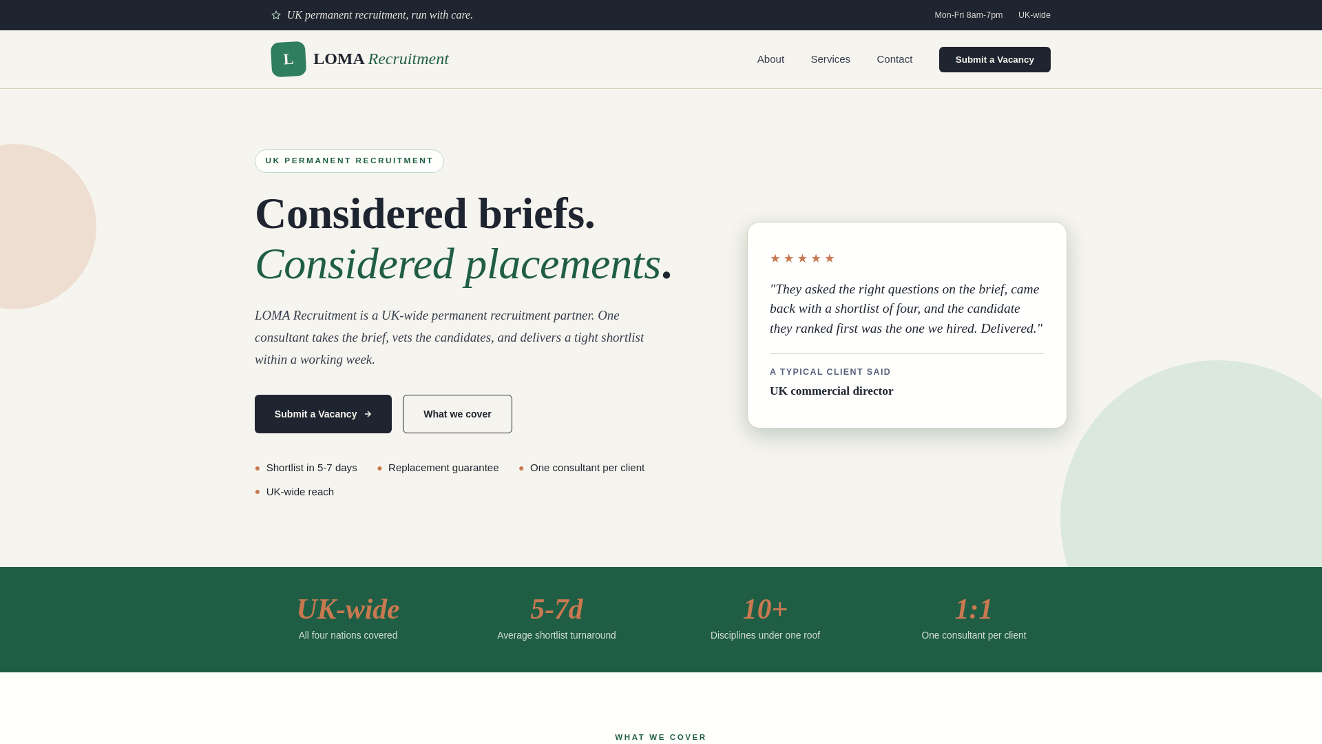 website screenshot of https://lomarecruitment.pages.dev/